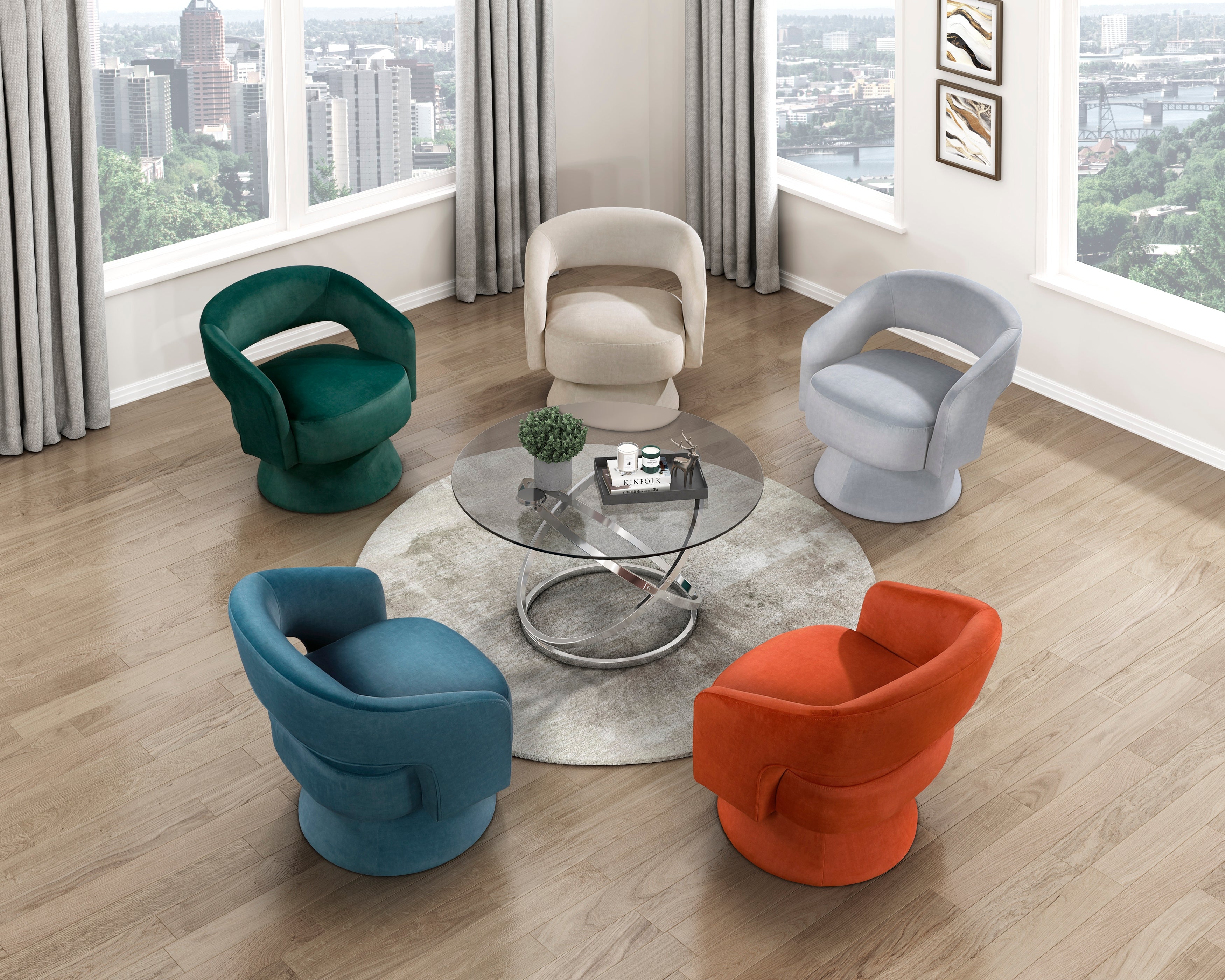 1003DTL-1 Swivel Chair - 1003DTL-1