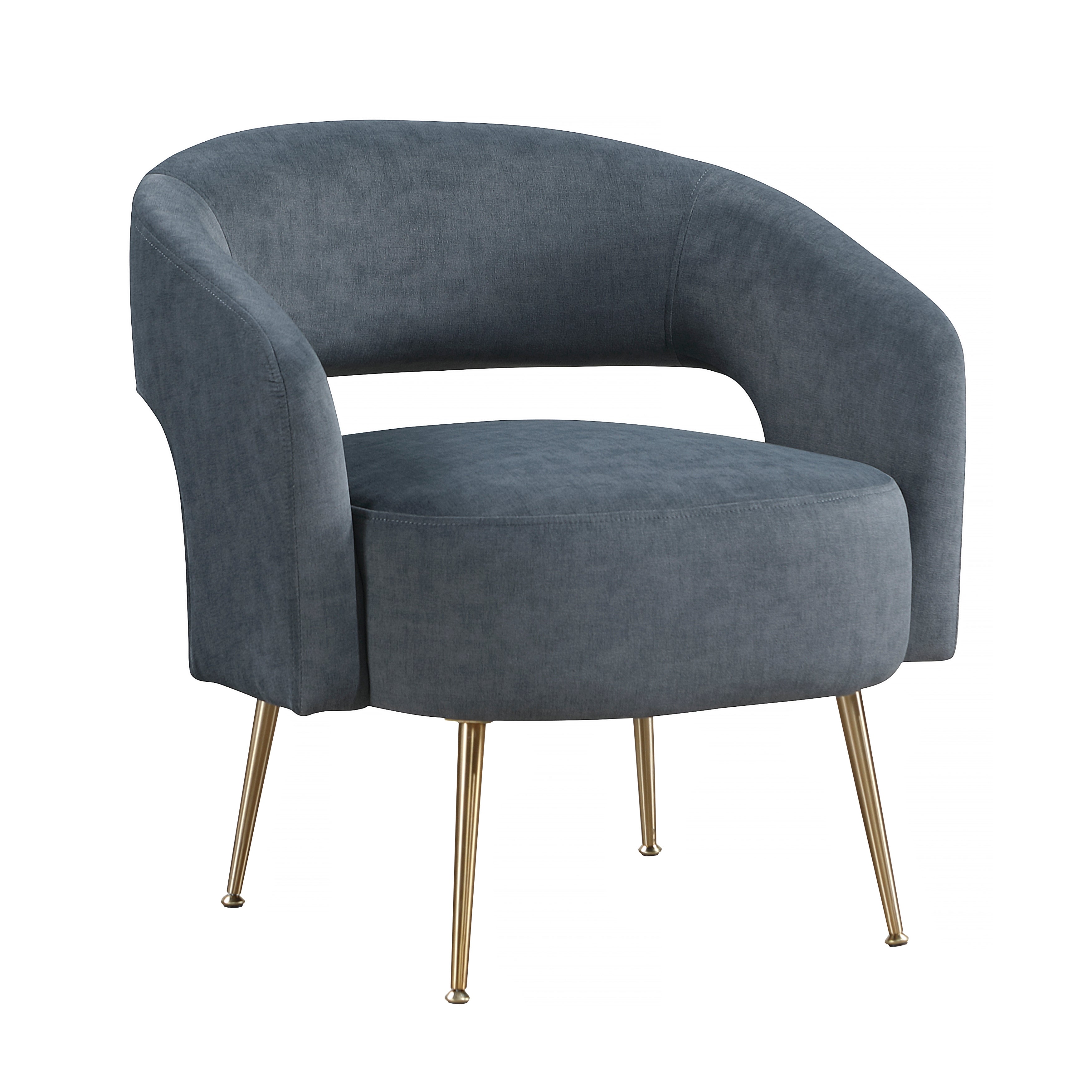 1024DGY-1 Accent Chair - 1024DGY-1