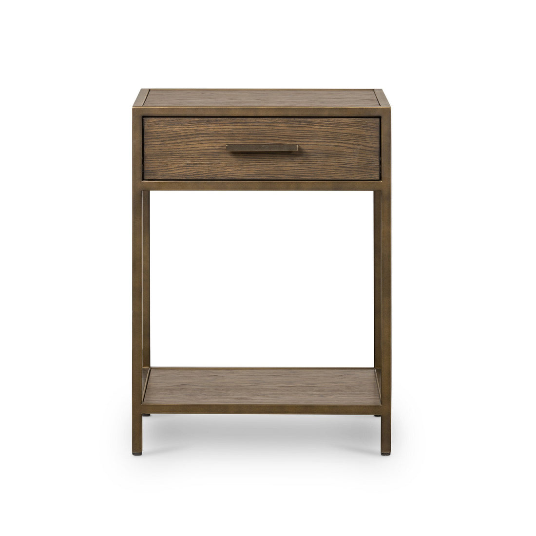 Mason Nightstand in Dark Hazel