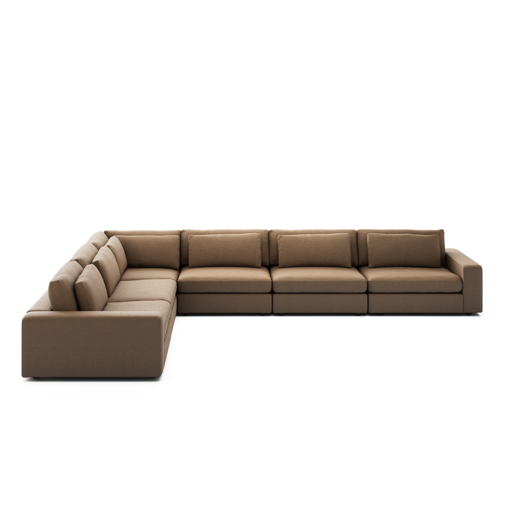 Bloor 6-Piece Sectional in Savoy Ochre