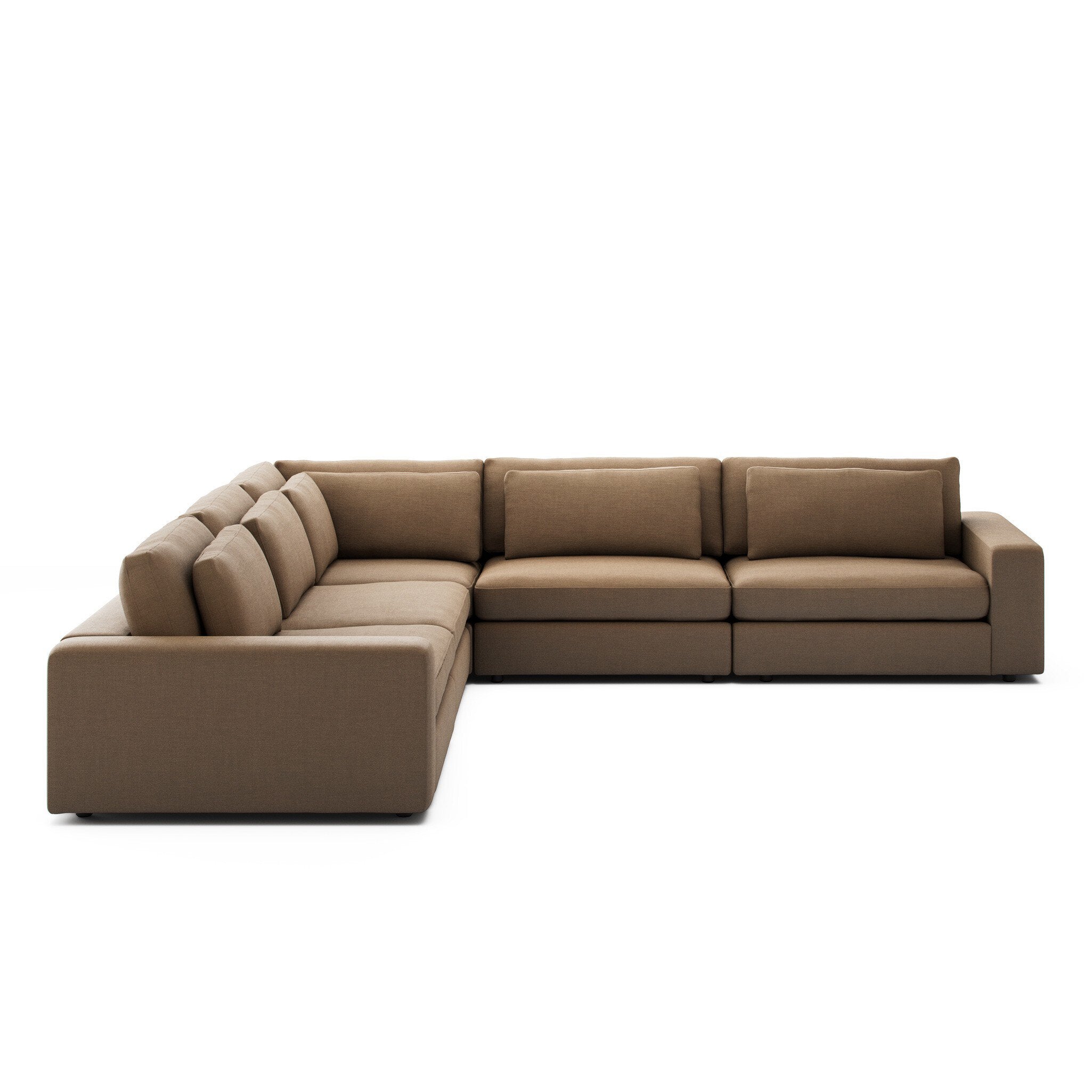 Bloor 5-Piece Sectional in Savoy Ochre