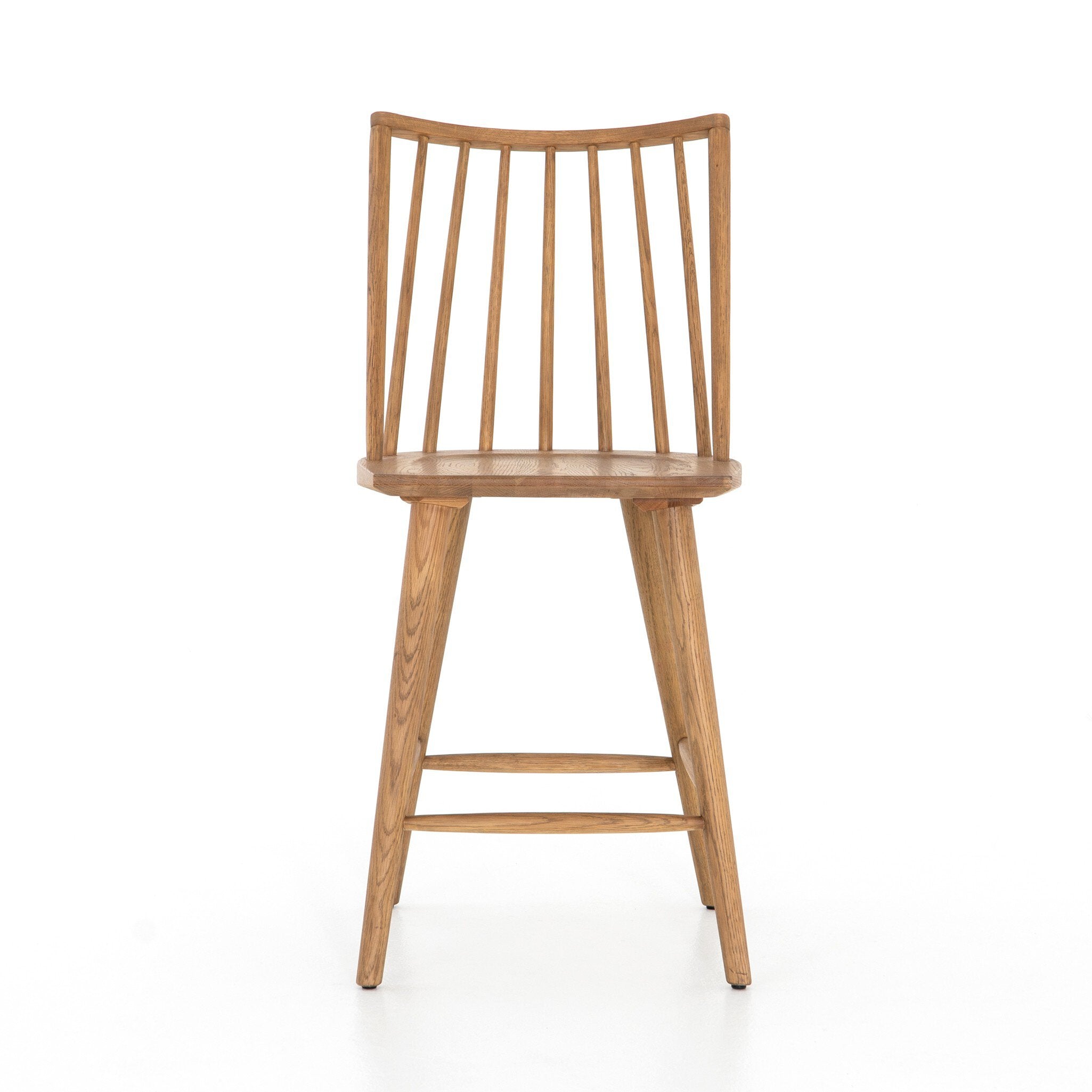 Lewis Windsor Bar + Counter Stool in Sandy Oak