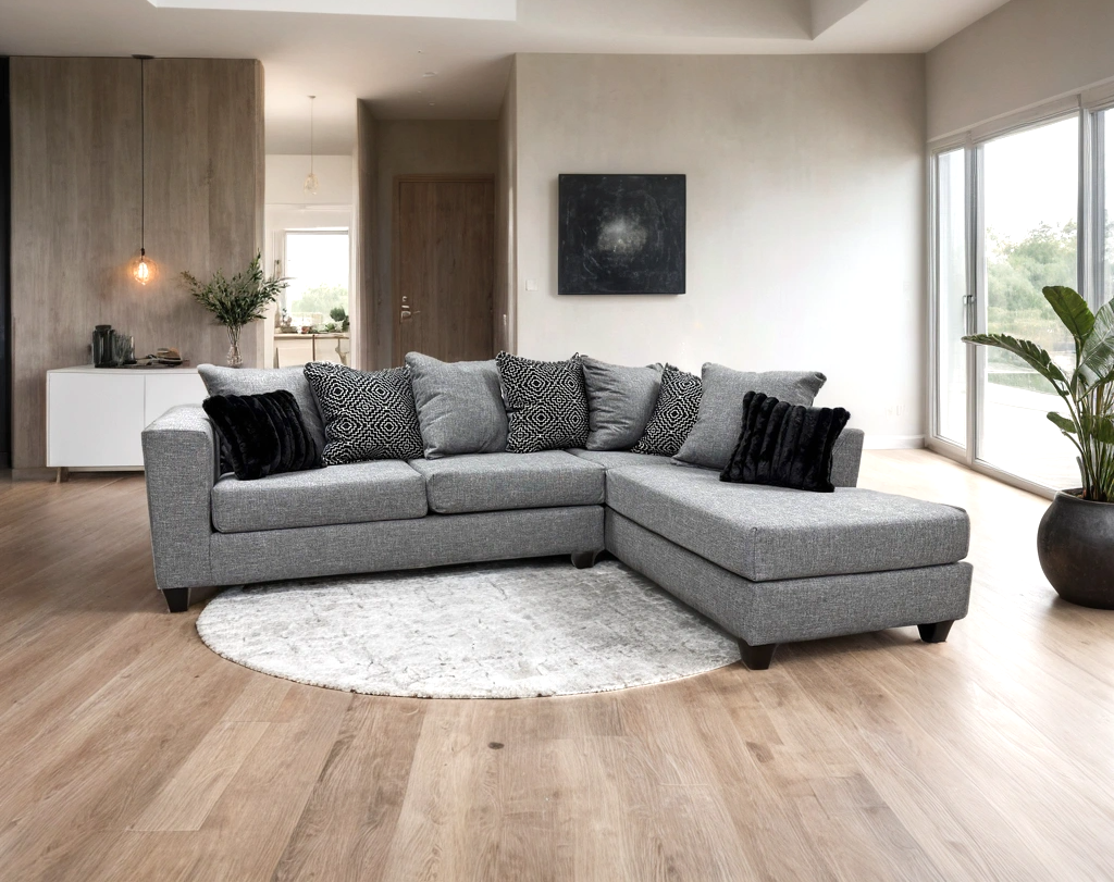 110 - Sectional (Gunmetal) - 110-SEC-GUNMETAL
