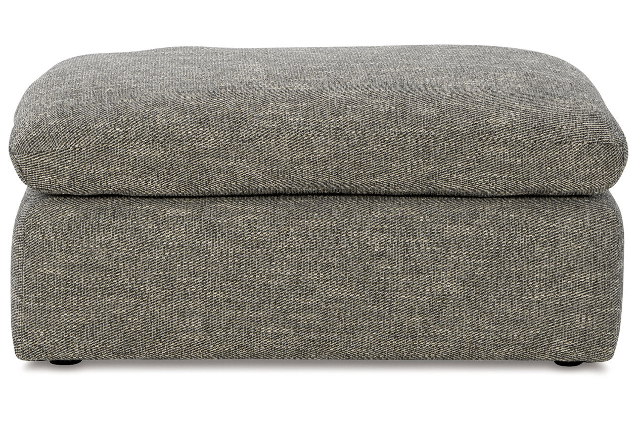 Dramatic Granite Oversized Chair and Ottoman - Ashley - Luna Furniture
