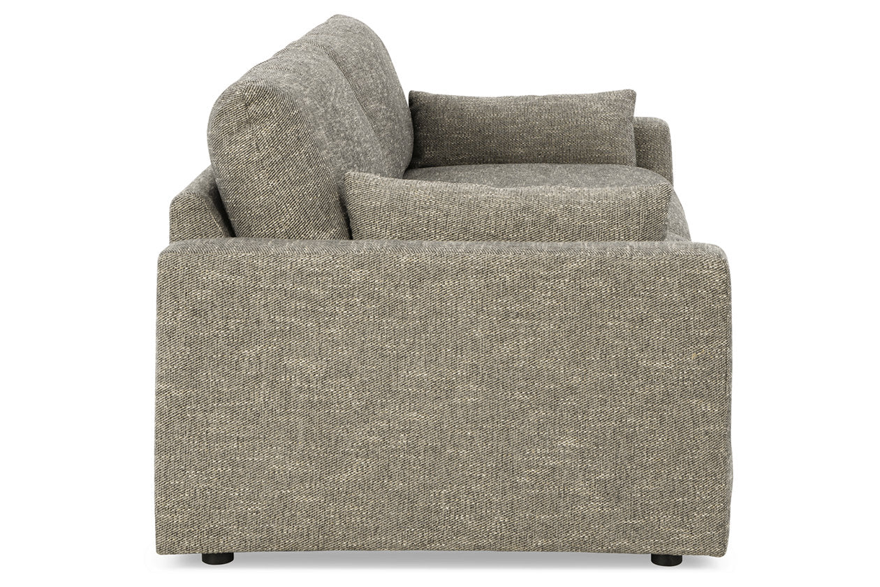 Dramatic Granite Sofa, Loveseat, Oversized Chair and Ottoman - Ashley - Luna Furniture