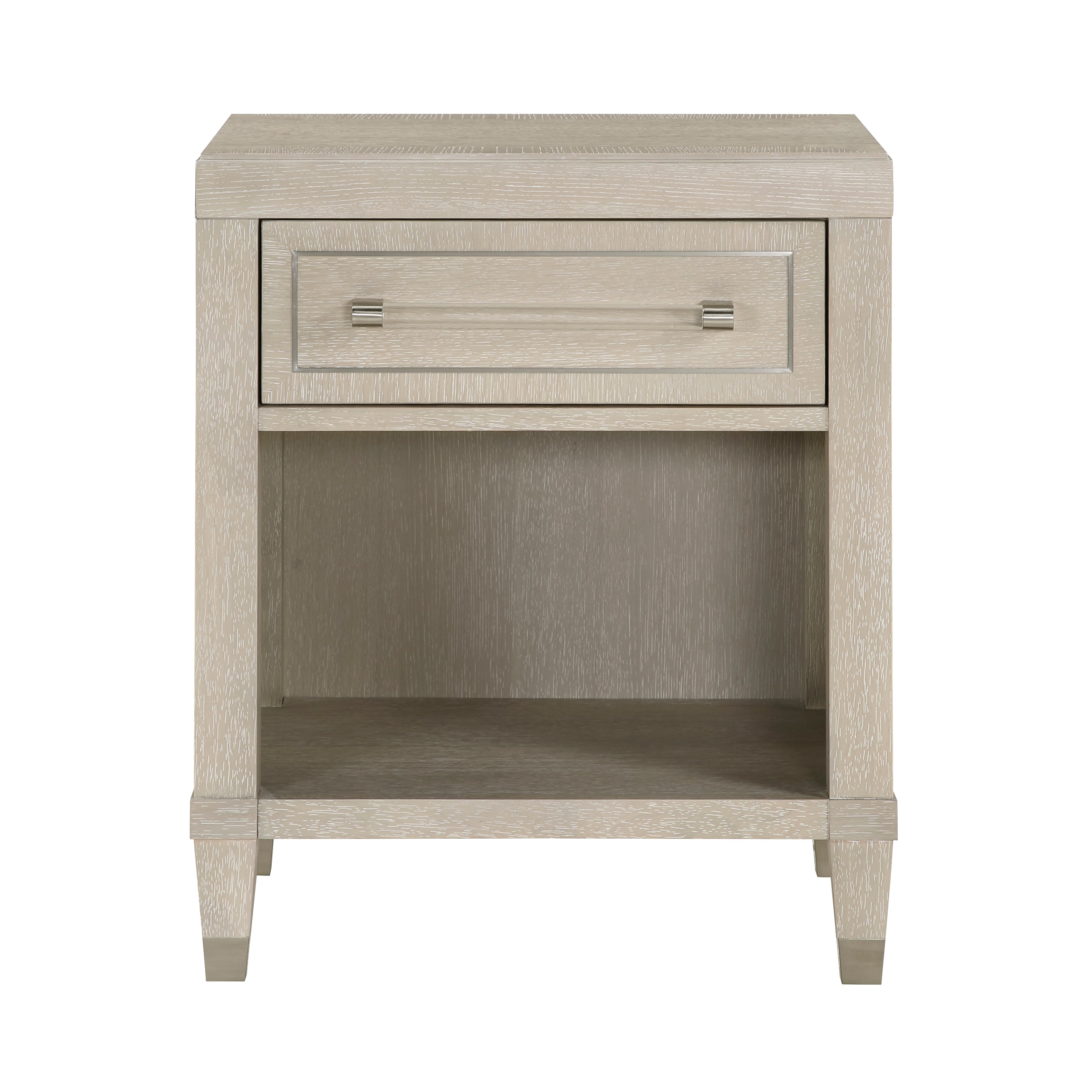 Genoa Light Oak Upholstered Storage Platform Bedroom Set from Homelegance - Luna Furniture
