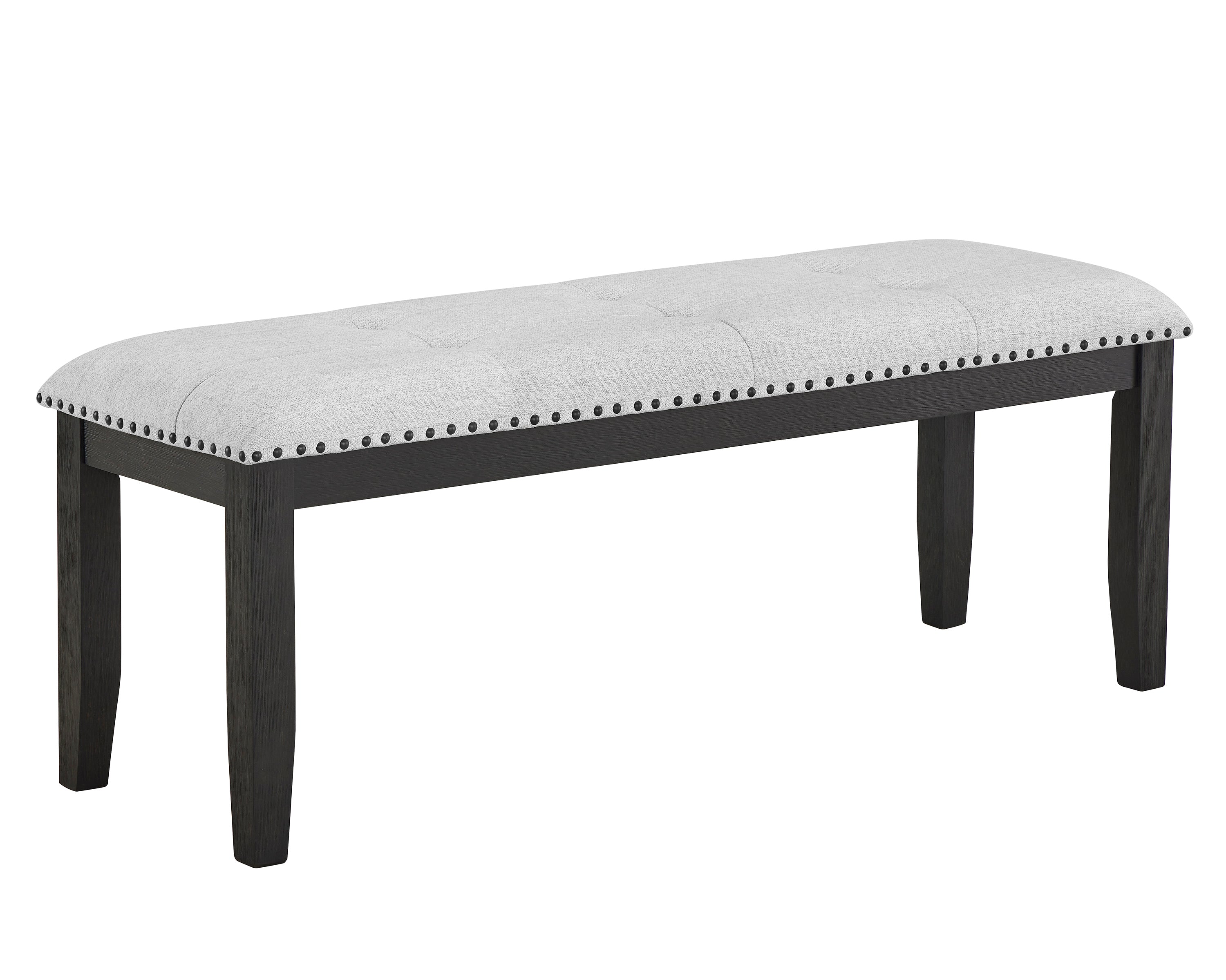 Varley Light Gray Genuine Marble Dining Set from Crown Mark - Luna Furniture
