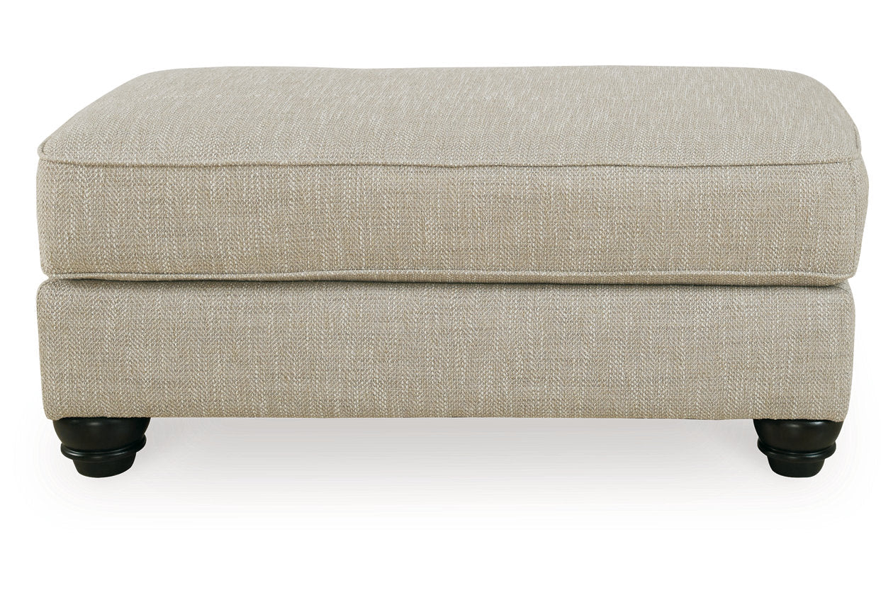 Asanti Fog Sofa, Loveseat, Oversized Chair and Ottoman - Ashley - Luna Furniture