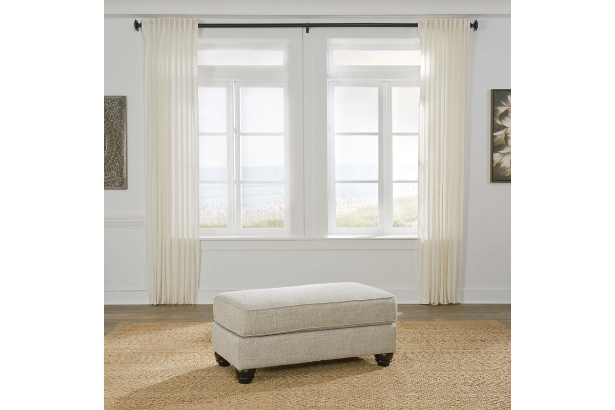 Asanti Fog Sofa, Loveseat and Ottoman - Ashley - Luna Furniture