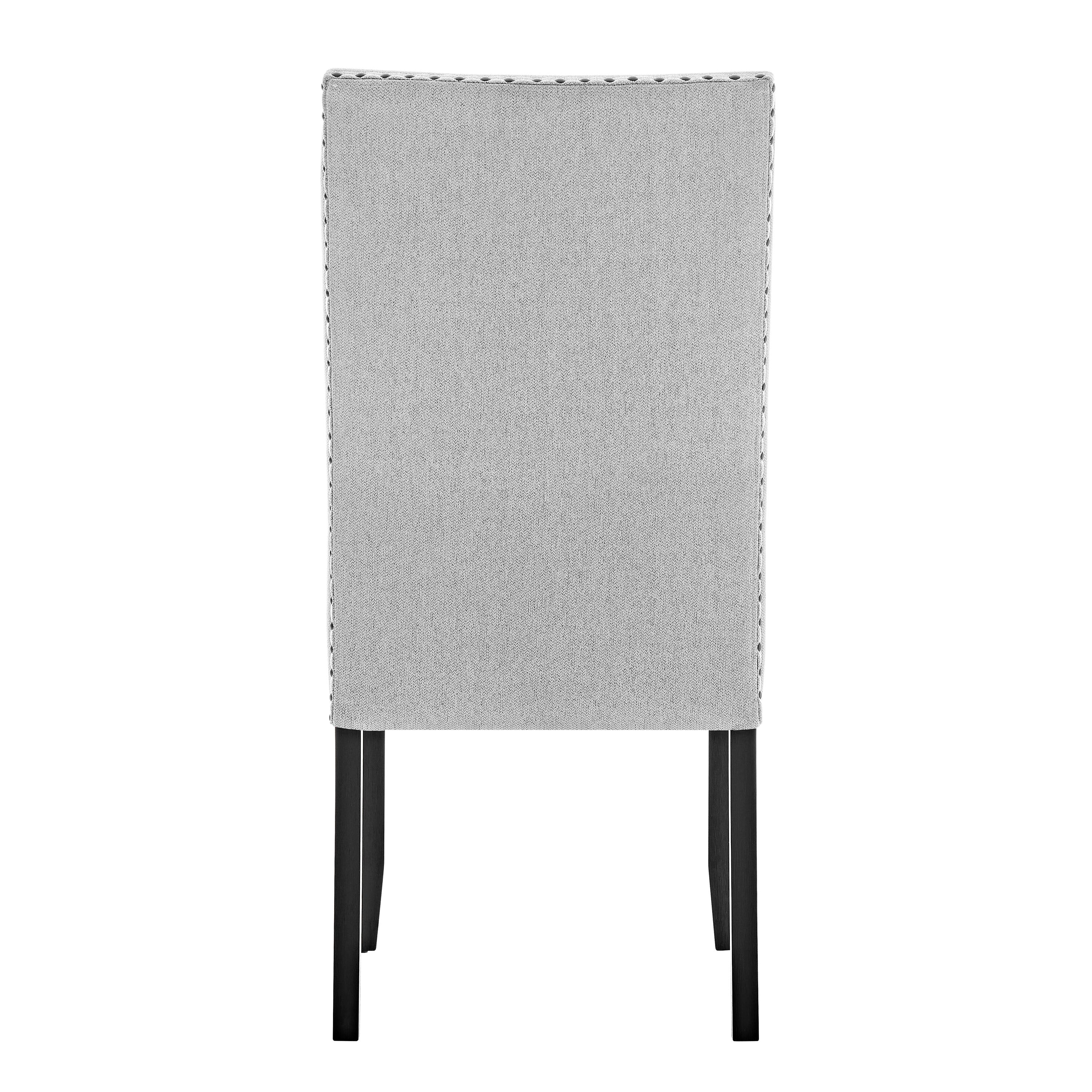 Varley Light Gray Genuine Marble Dining Set from Crown Mark - Luna Furniture