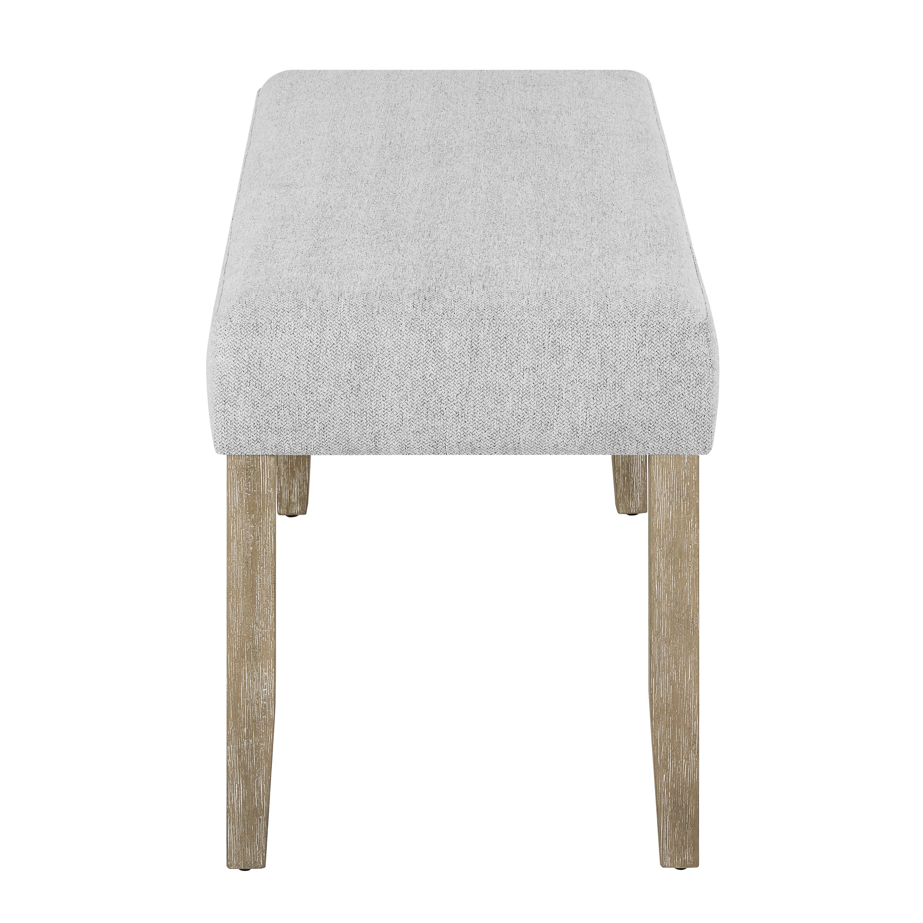 Dune Light Gray Genuine Marble Dining Set from Crown Mark - Luna Furniture