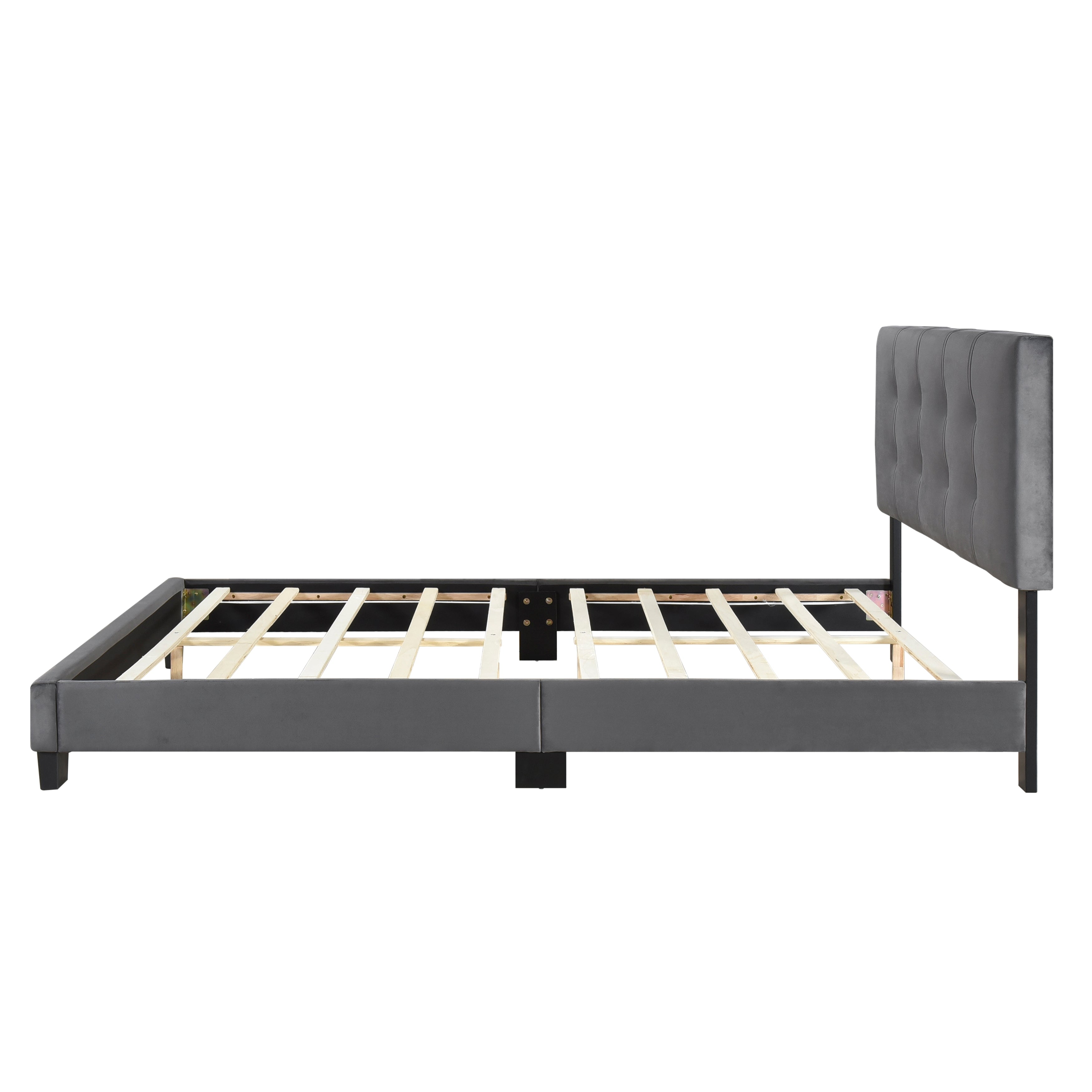 1350DG-1 Queen Platform Bed - 1350DG-1