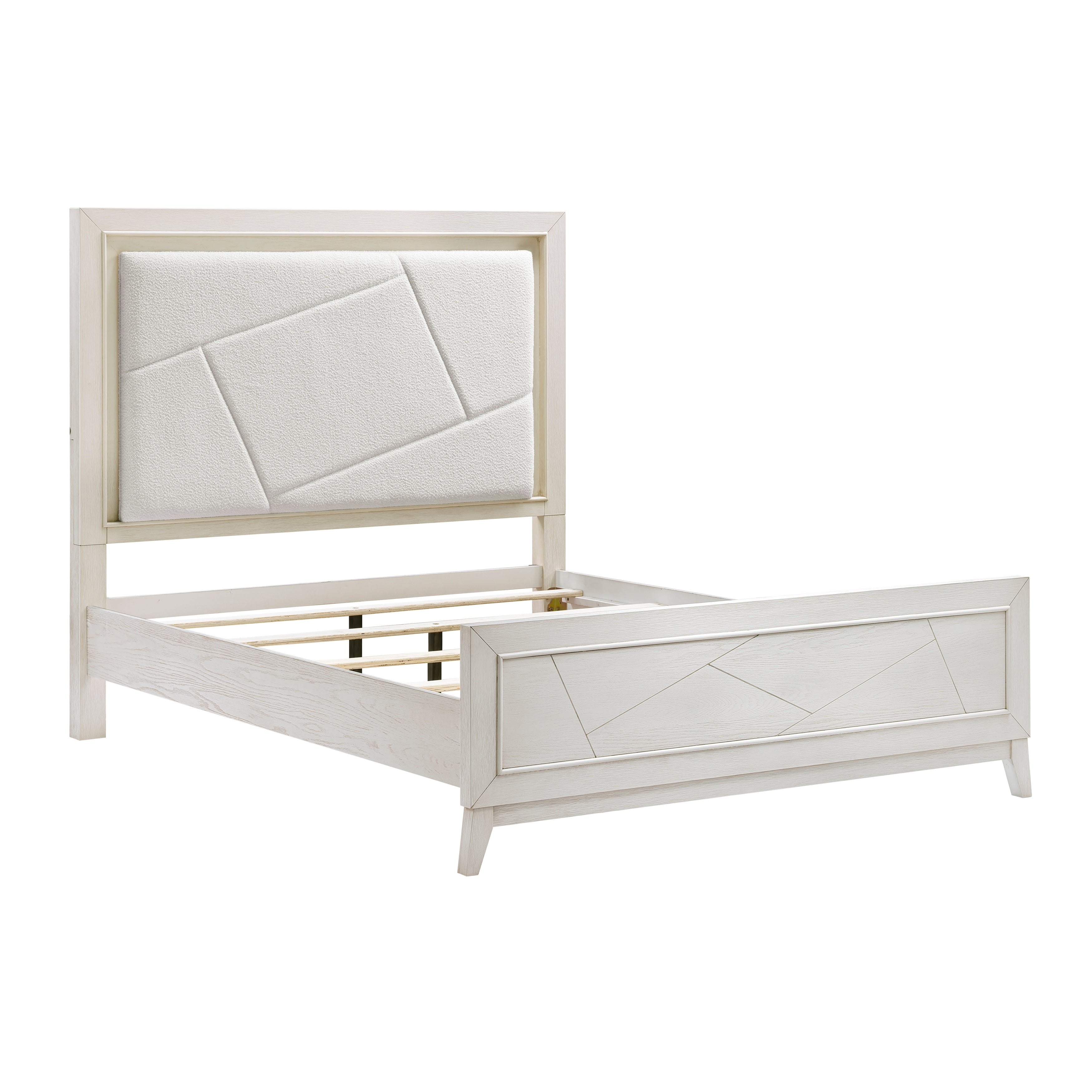 Asteria Antique White Panel Bedroom Set from Homelegance - Luna Furniture