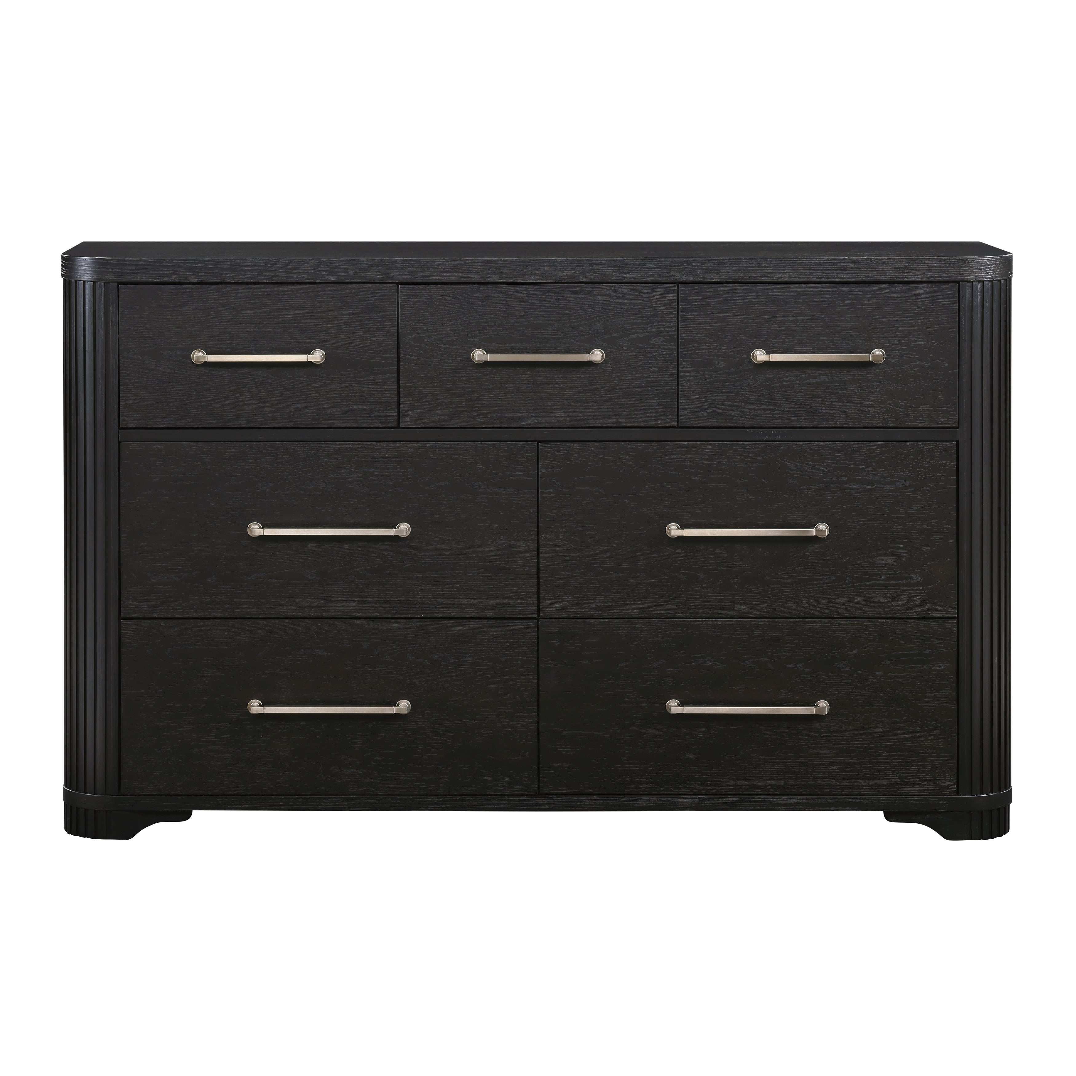 Gilbert Charcoal Storage Platform Bedroom Set from Homelegance - Luna Furniture