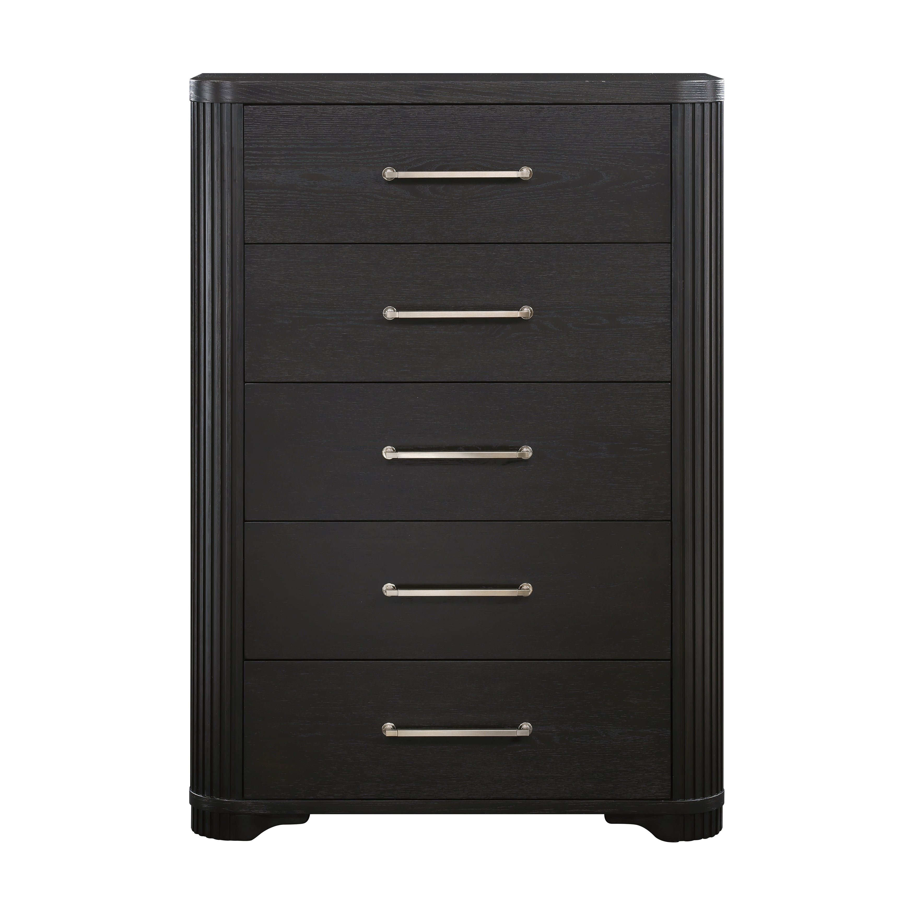 Gilbert Charcoal Storage Platform Bedroom Set from Homelegance - Luna Furniture