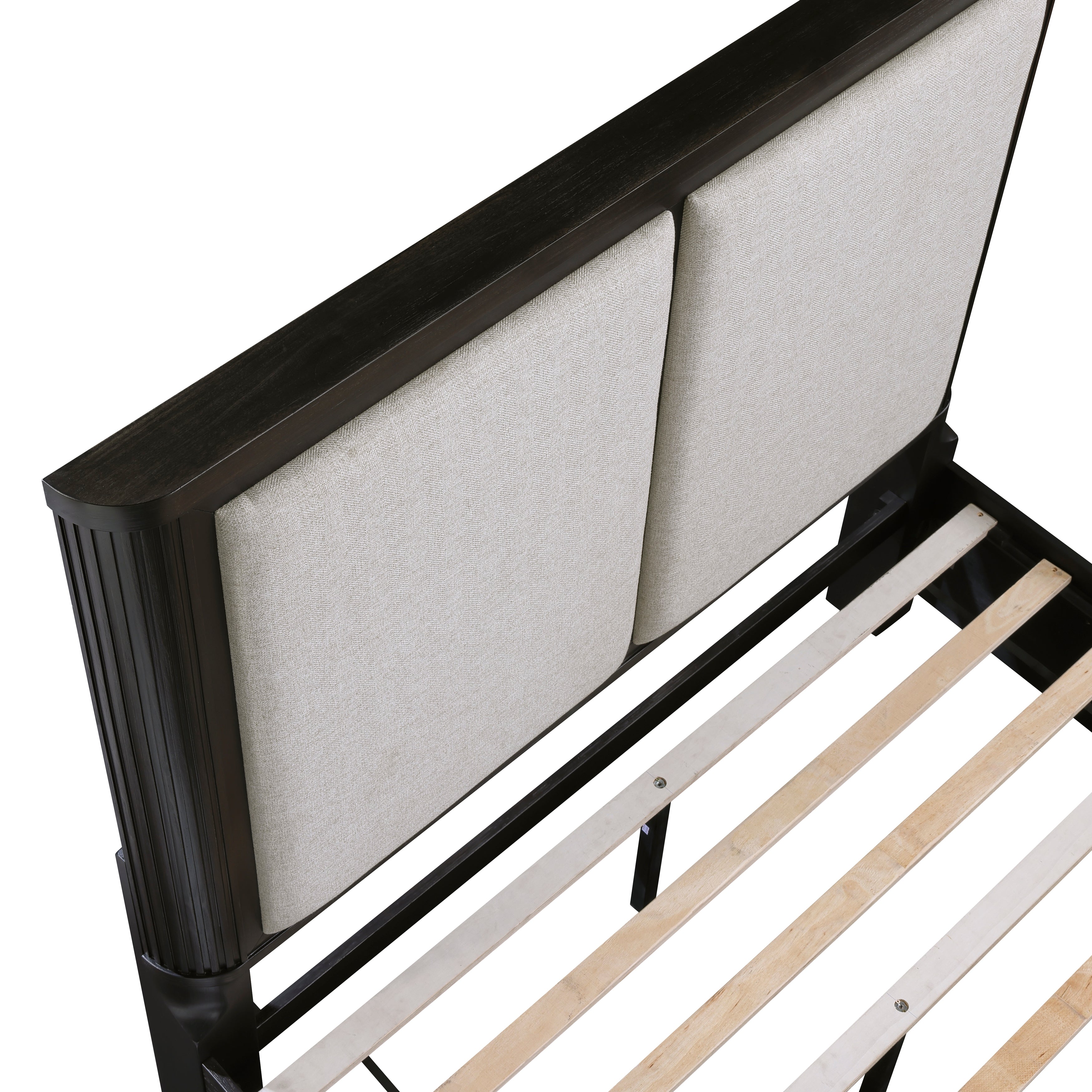 1381K-1EK* (3) Eastern King Platform Bed with Footboard Storage - 1381K-1EK*