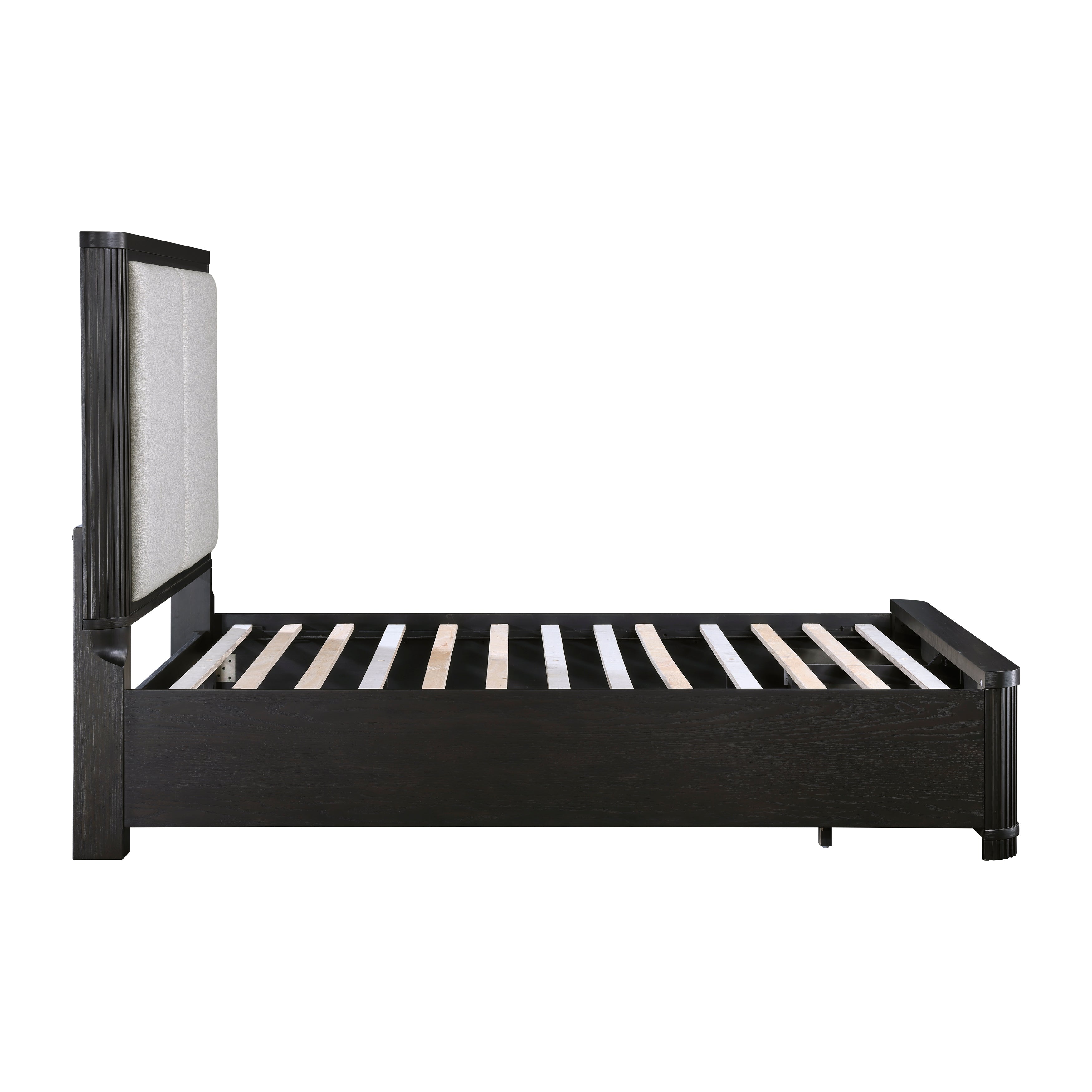 1381K-1EK* (3) Eastern King Platform Bed with Footboard Storage - 1381K-1EK*