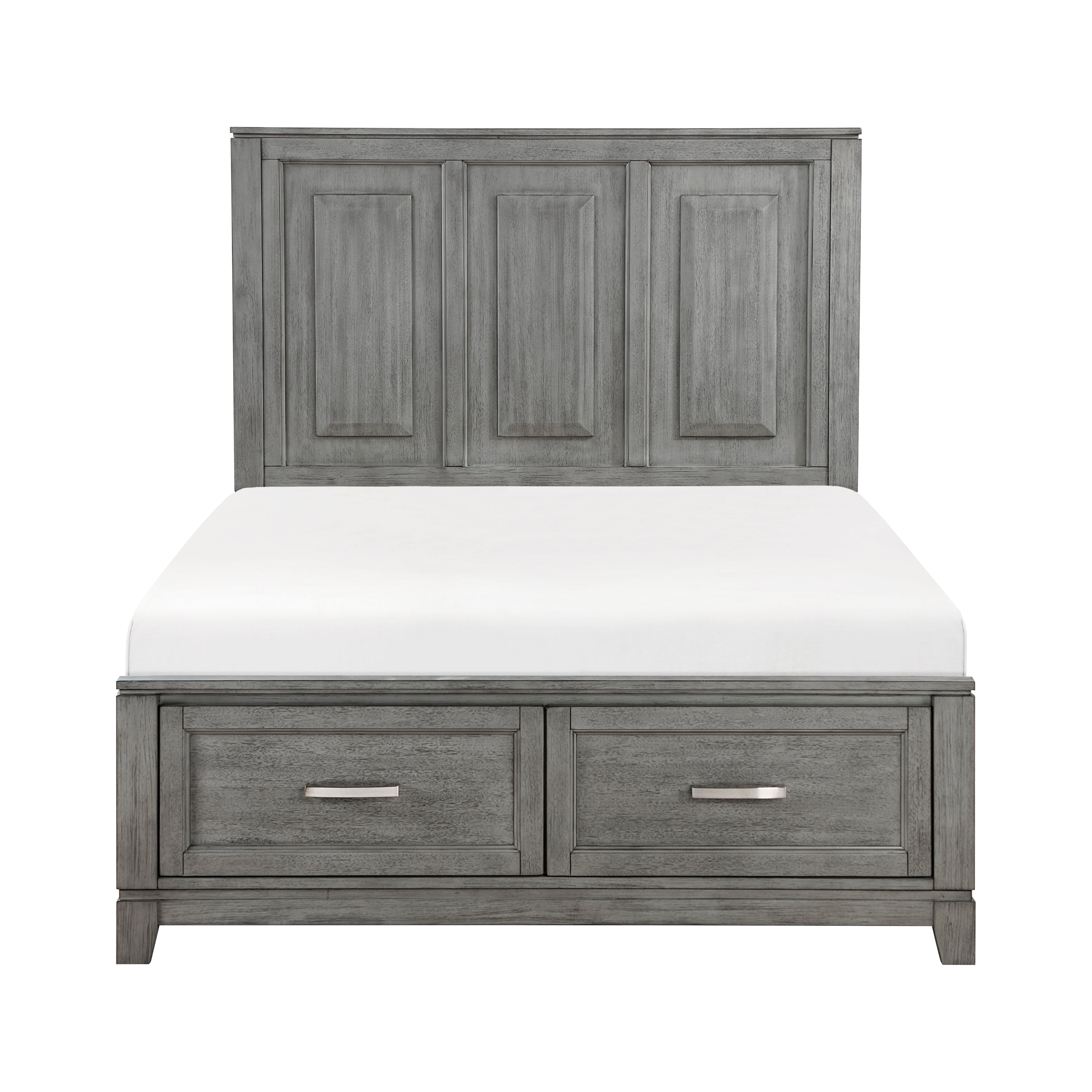 Garretson Gray Storage Platform Youth Bedroom Set from Homelegance - Luna Furniture