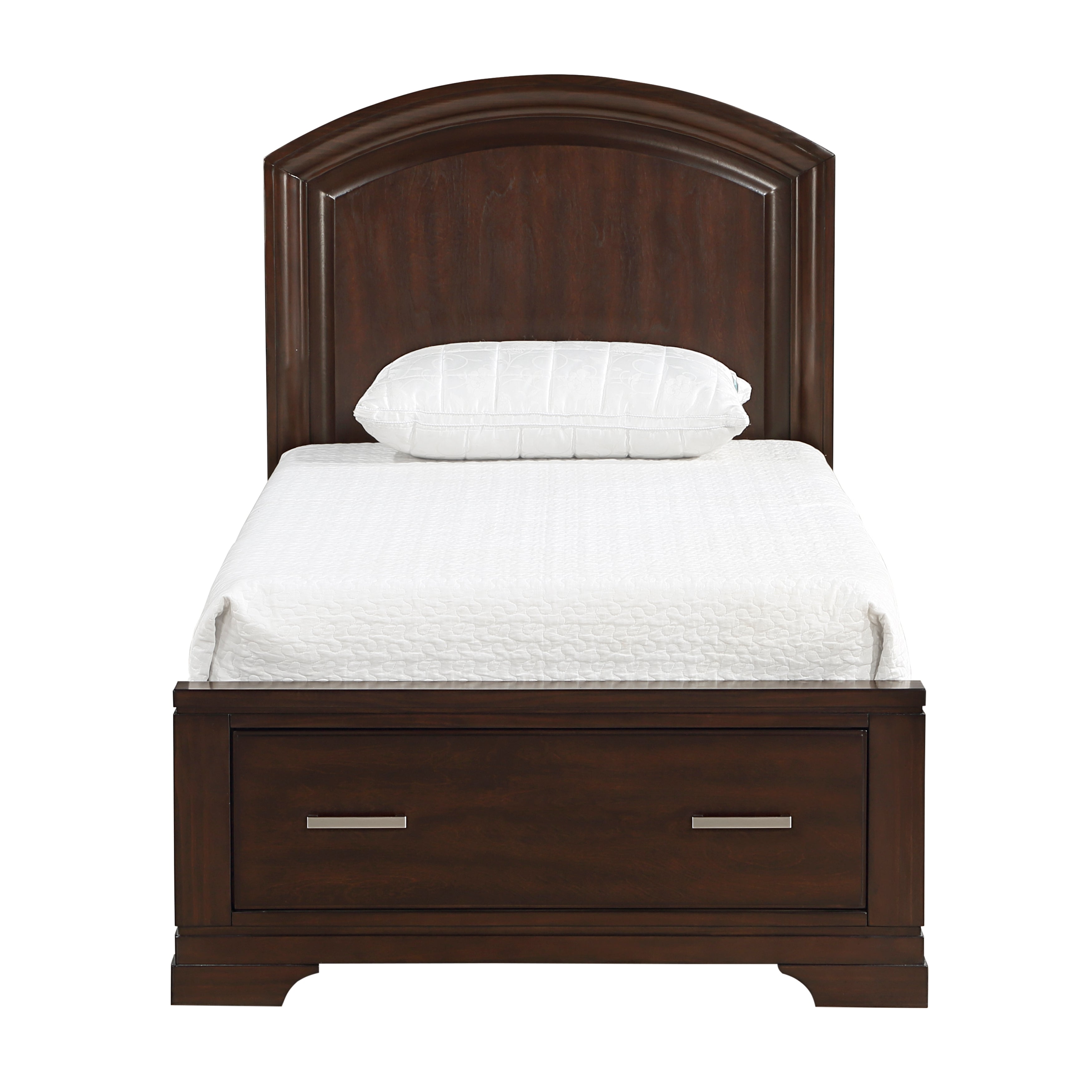 Hudson Cherry Storage Platform Youth Bedroom Set from Homelegance - Luna Furniture