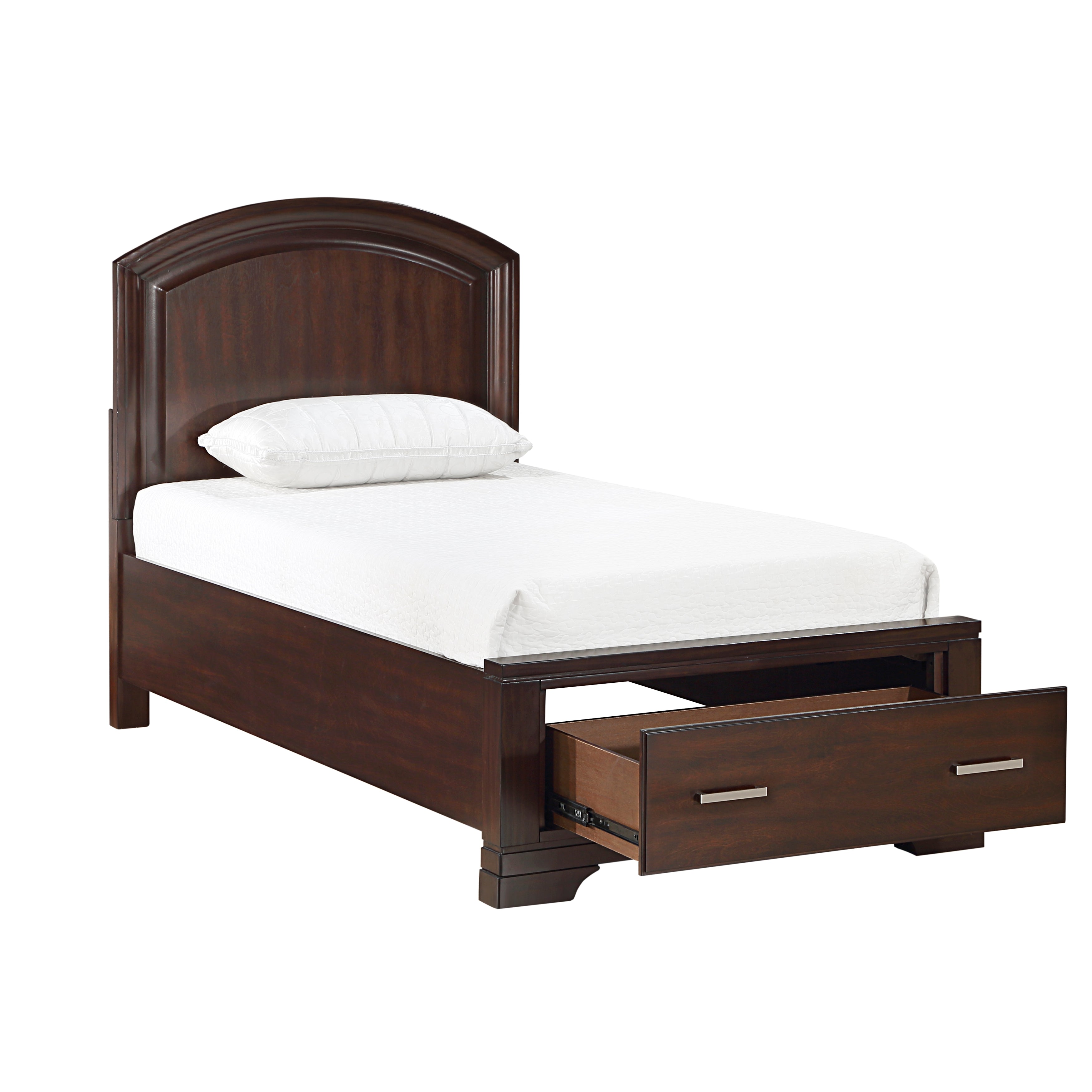 Hudson Cherry Storage Platform Youth Bedroom Set from Homelegance - Luna Furniture