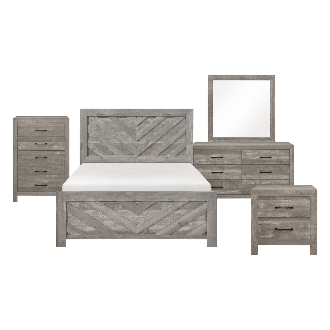 1534NPGY-1*9 5pc Set (QB+NS+DR+MR+CH) - 1534NPGY-1*9