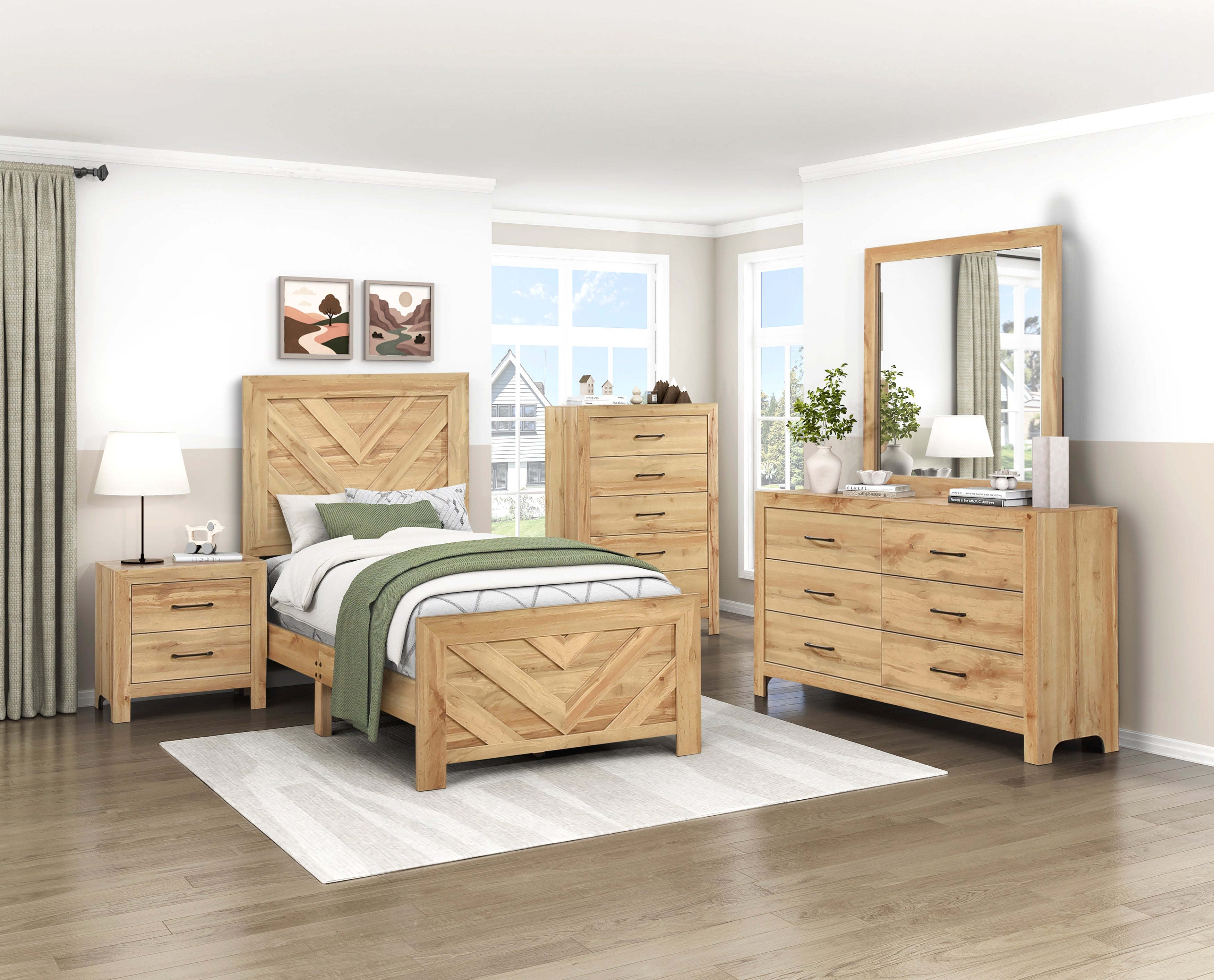 1534NPNAT-1 Twin Bed in a Box - 1534NPNAT-1