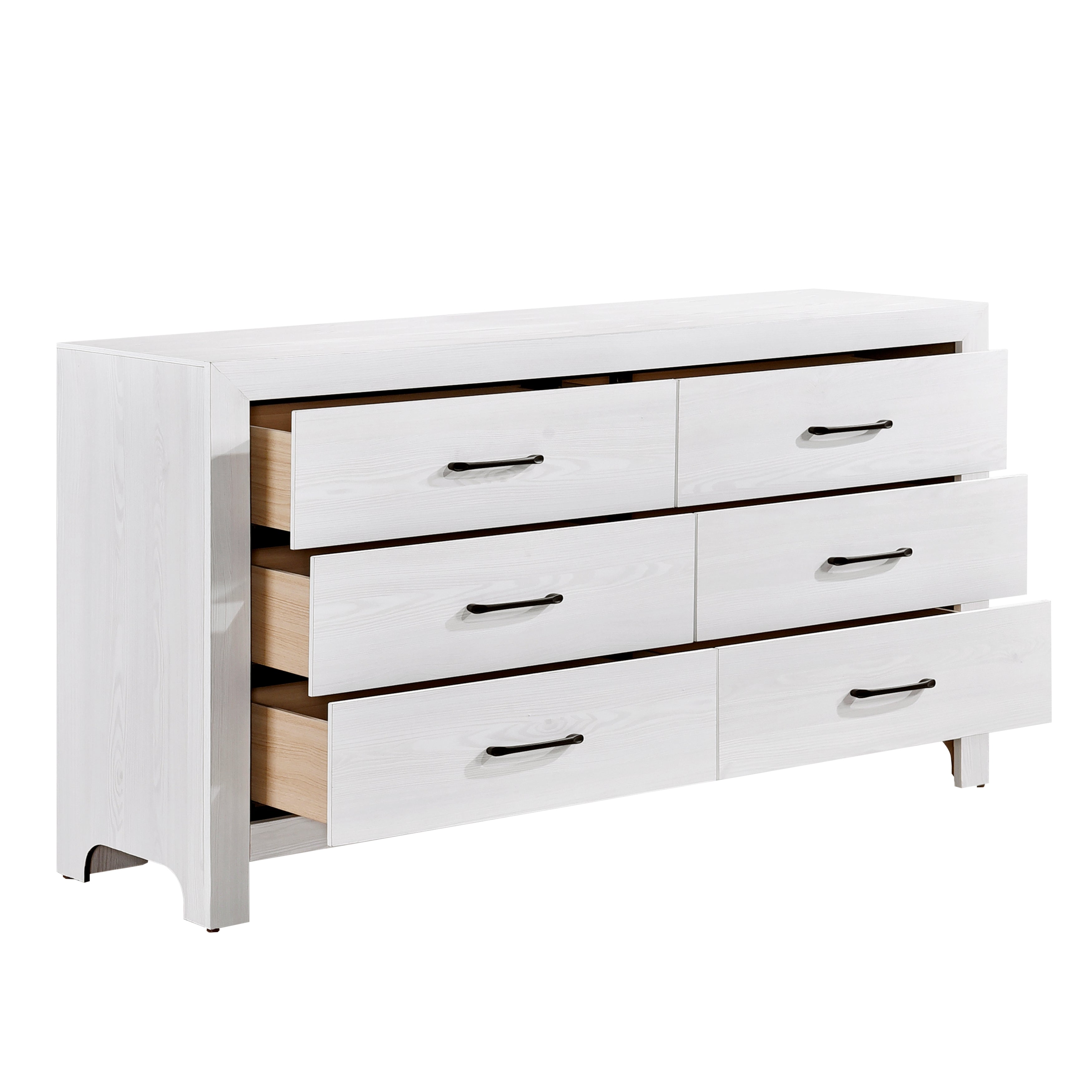 Corbin White V-Pattern Panel Youth Bedroom Set from Homelegance - Luna Furniture