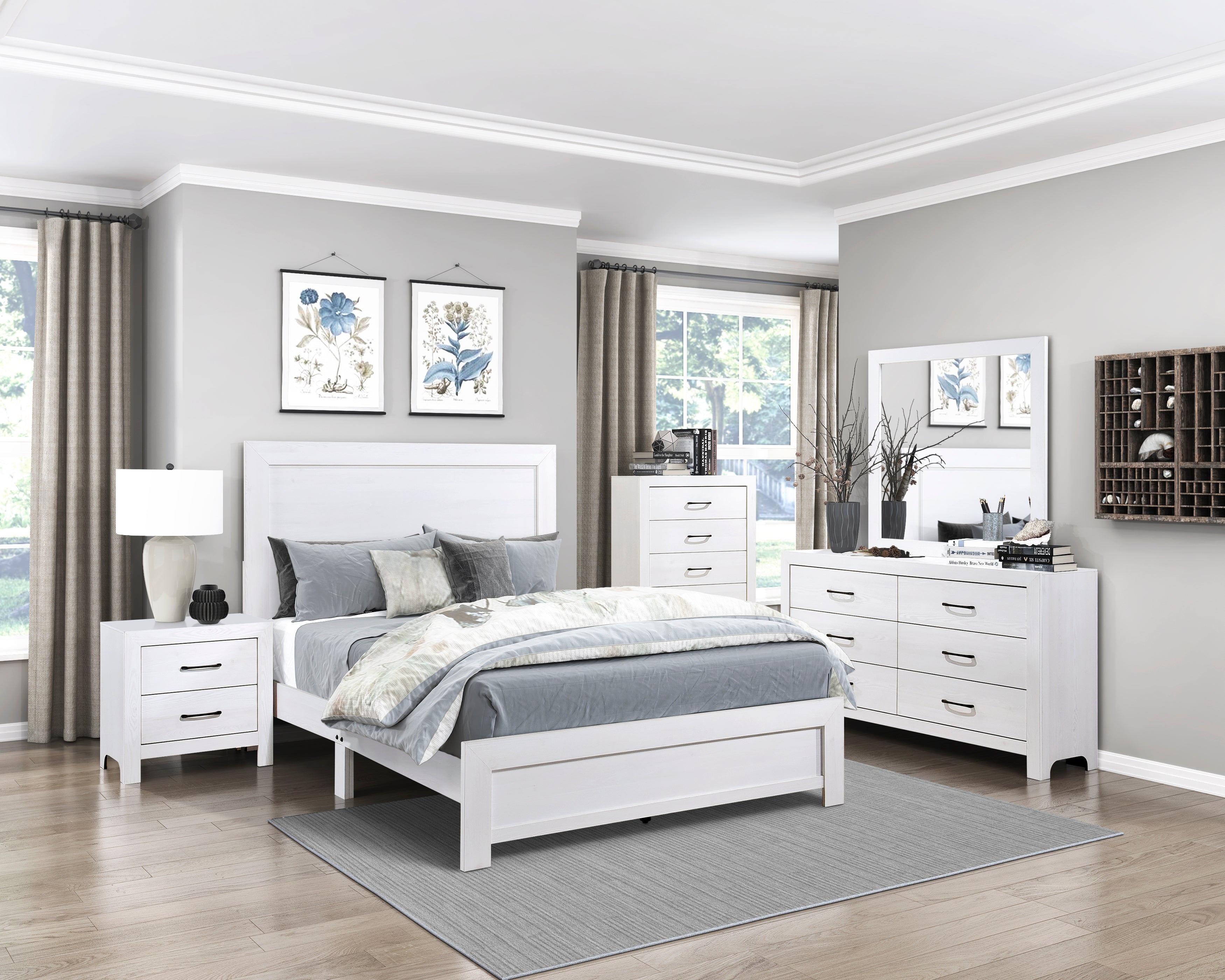 Corbin White Panel Youth Bedroom Set from Homelegance - Luna Furniture