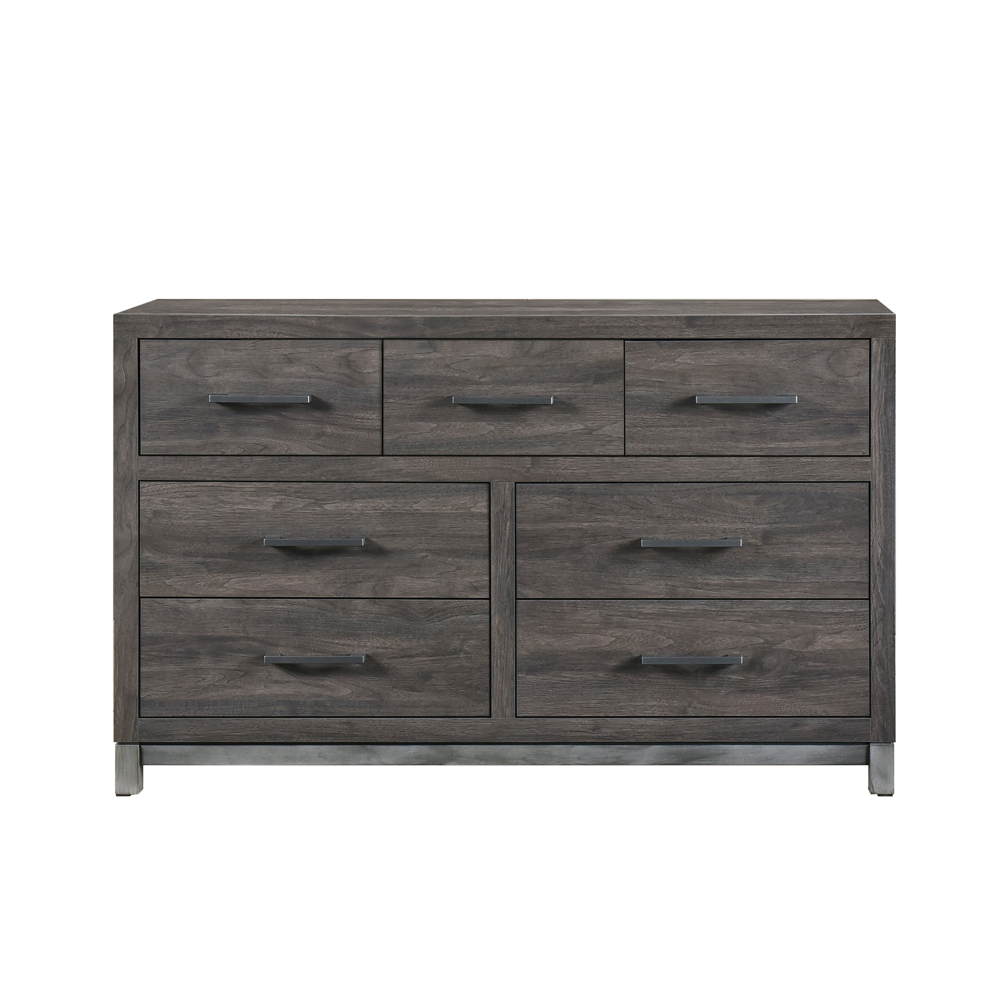 Zephyr Brownish Gray Panel Bedroom Set from Homelegance - Luna Furniture