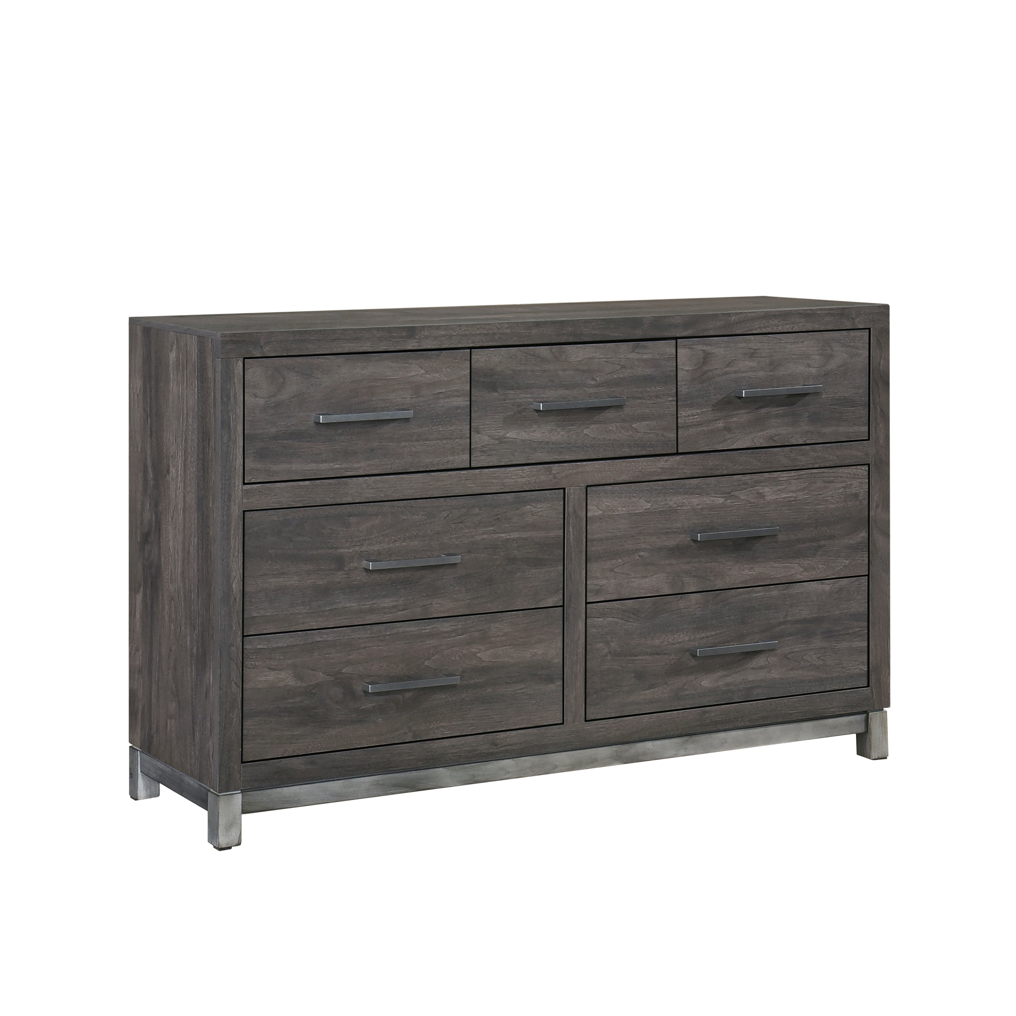 Zephyr Brownish Gray Panel Bedroom Set from Homelegance - Luna Furniture