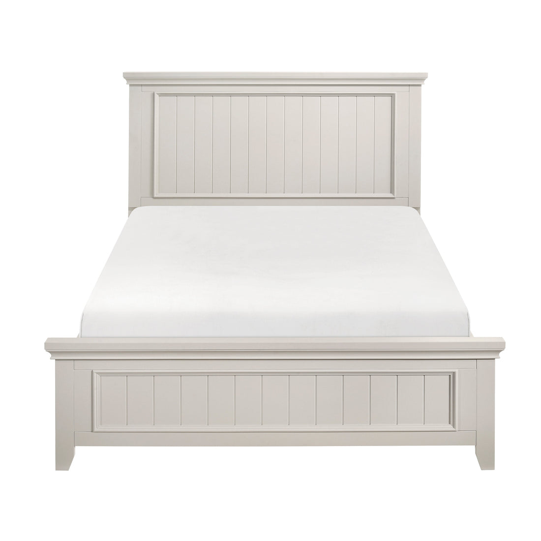 Donahue White Full Panel Bed from Homelegance - Luna Furniture