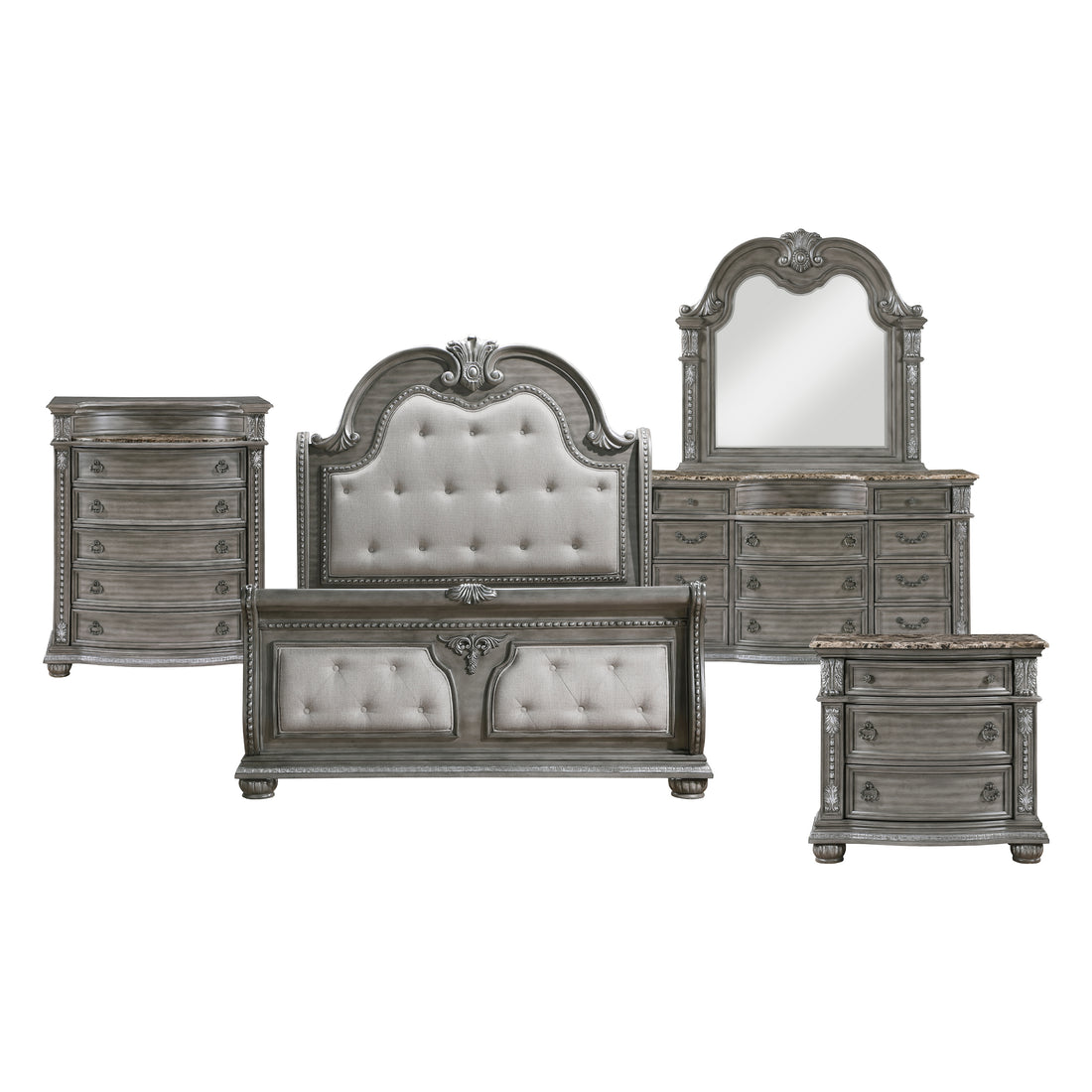 1583-1*9 5pc Set (QB+NS+DR+MR+CH) - 1583-1*9
