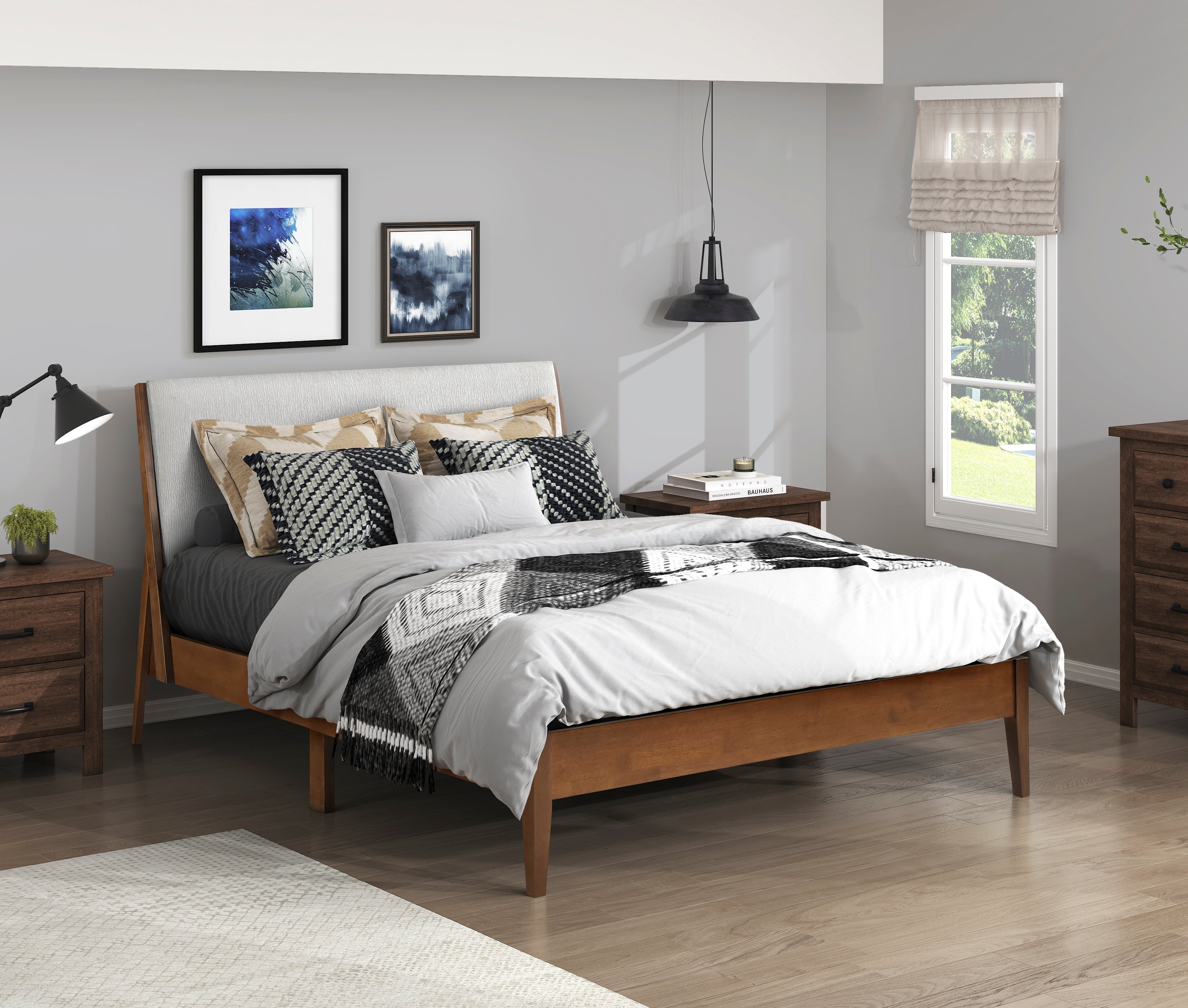1588K-1EK Eastern King Platform Bed - 1588K-1EK