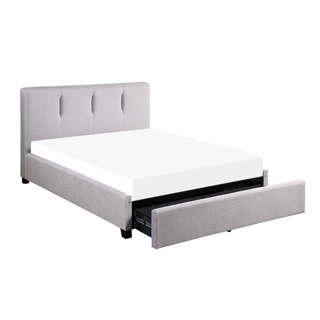 1632F-1DW* (4) Full Platform Bed with Storage Drawer - 1632F-1DW*
