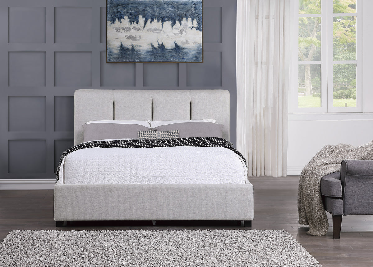 1632K-1EKDW* (4) Eastern King Platform Bed with Storage Drawer - 1632K-1EKDW*