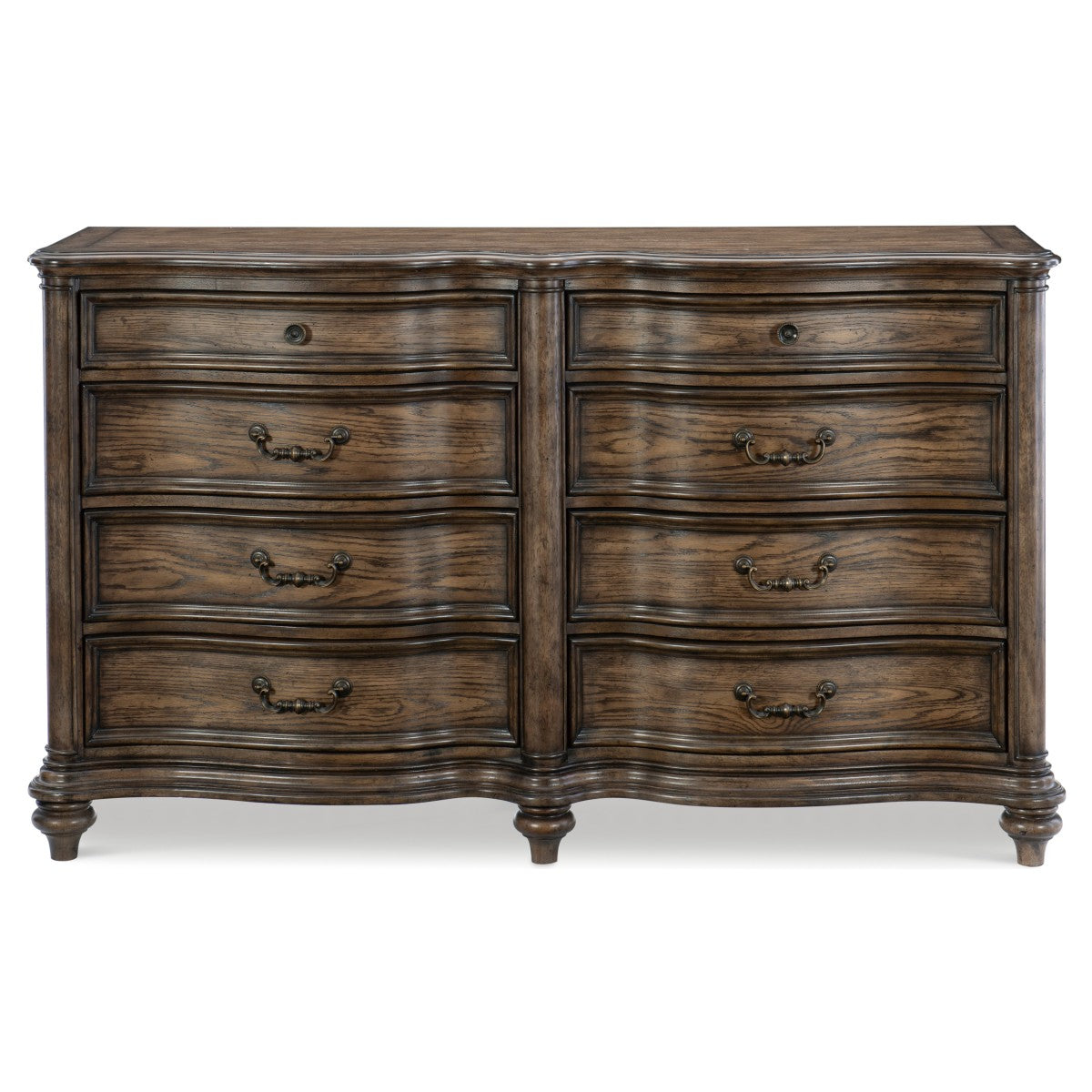 Heath Court Brown Oak Panel Bedroom Set from Homelegance - Luna Furniture