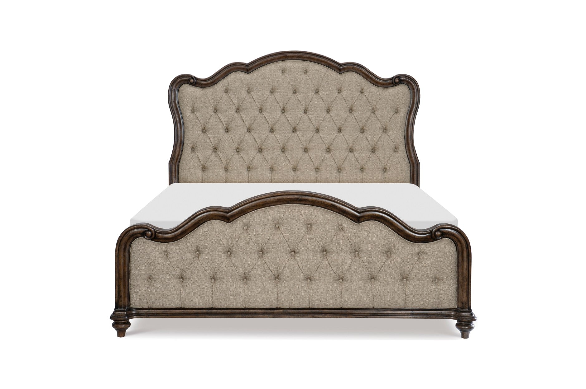 Heath Court Brown Oak Panel Bedroom Set from Homelegance - Luna Furniture