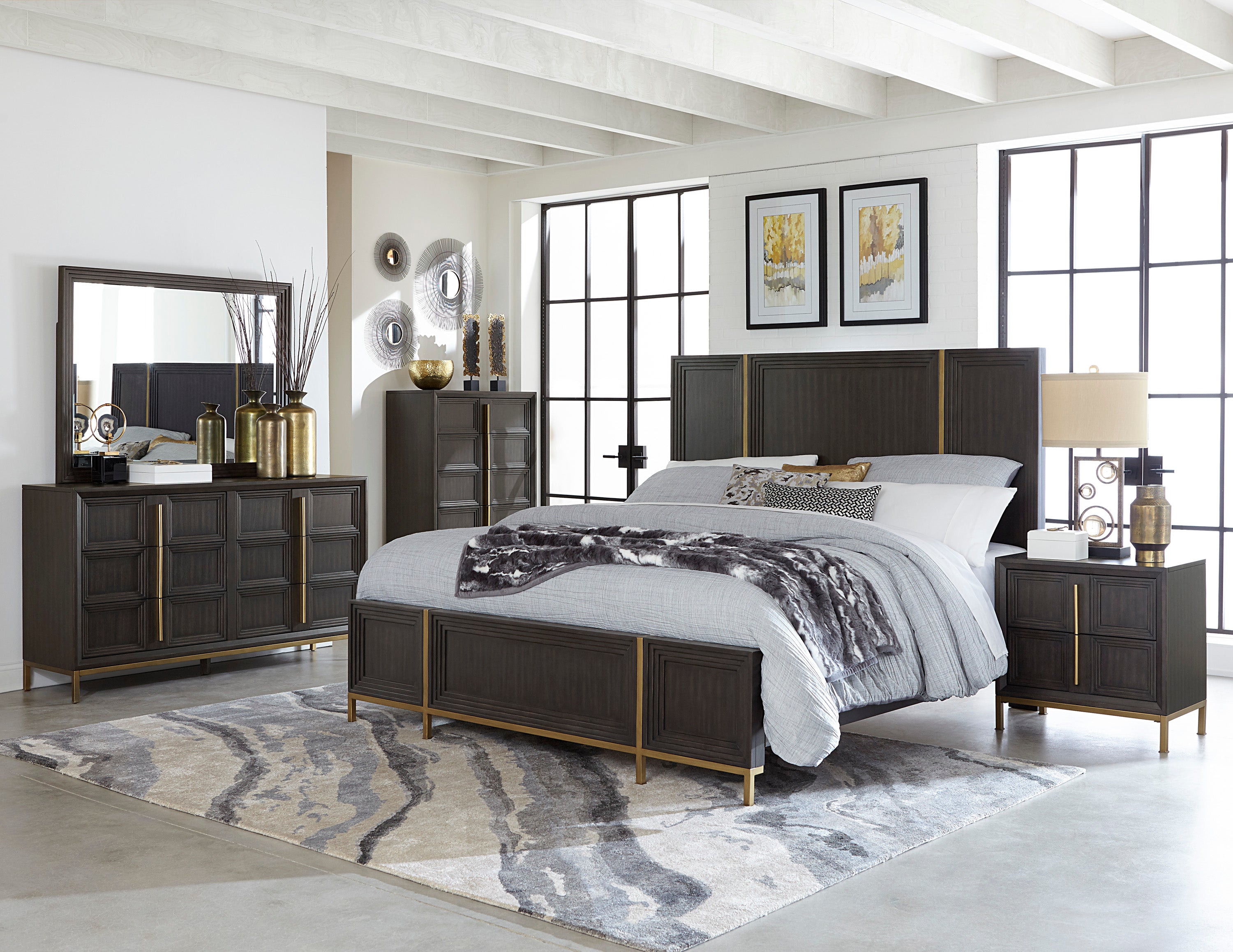 1729-1* (3)Queen Bed - 1729-1*