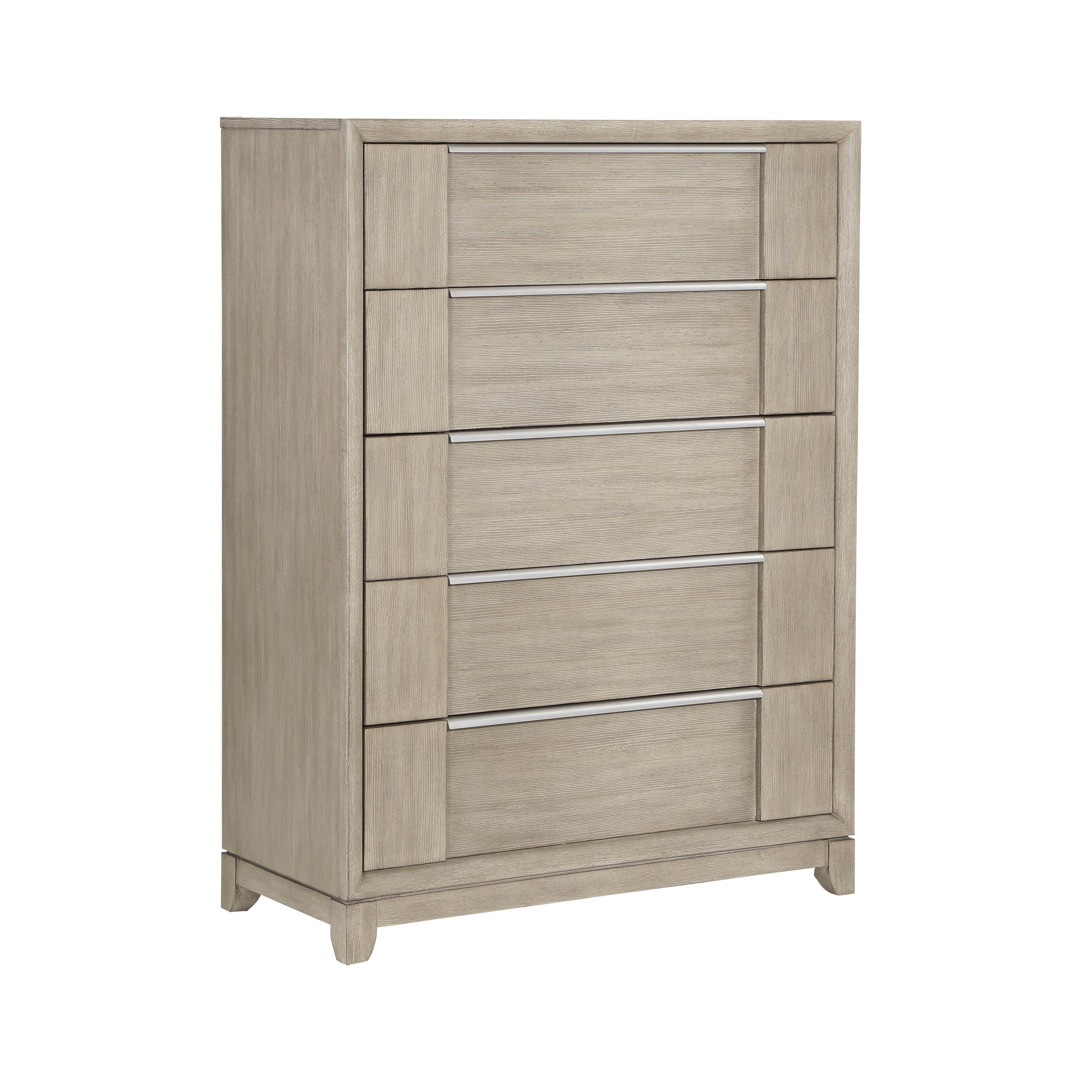 McKewen Light Gray Storage Platform Bedroom Set from Homelegance - Luna Furniture