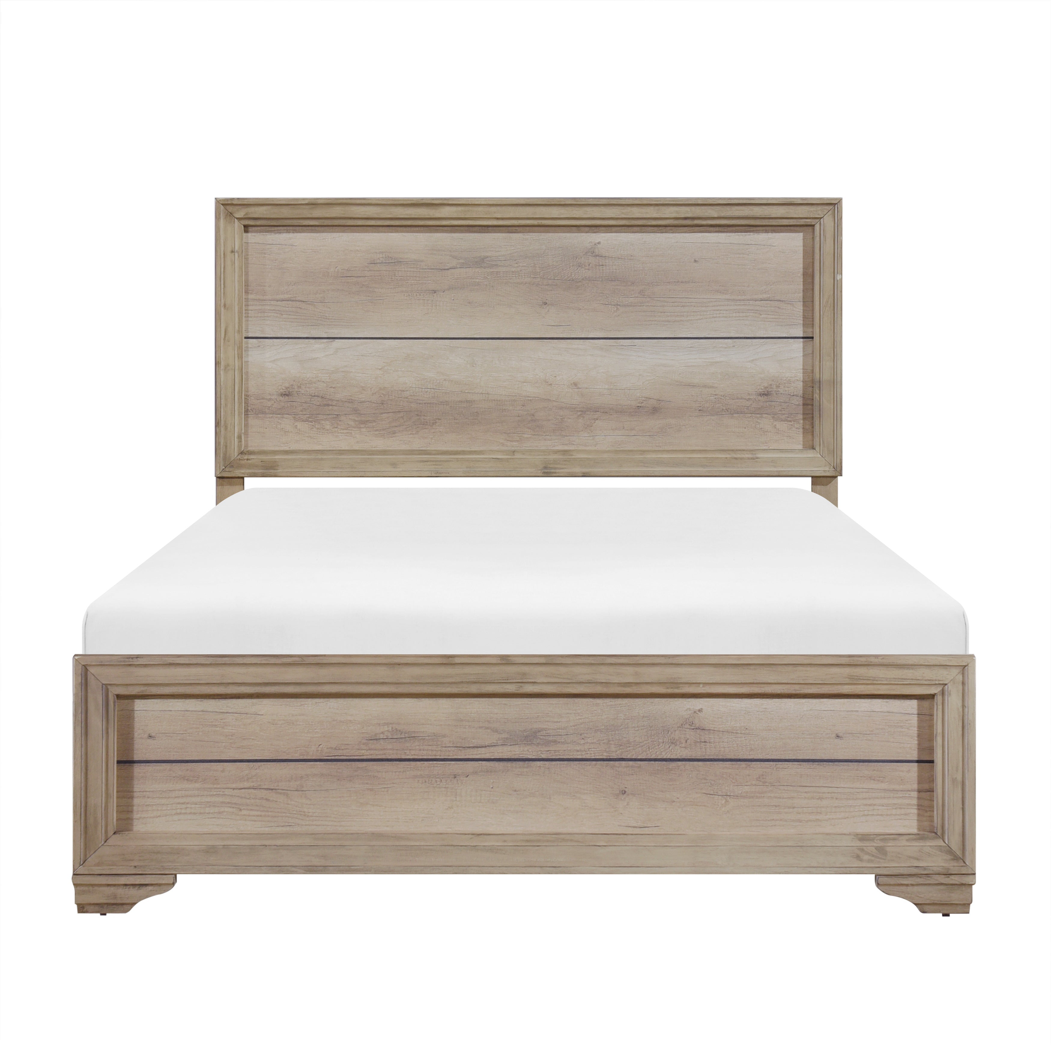 Lonan Natural Panel Youth Bedroom Set from Homelegance - Luna Furniture