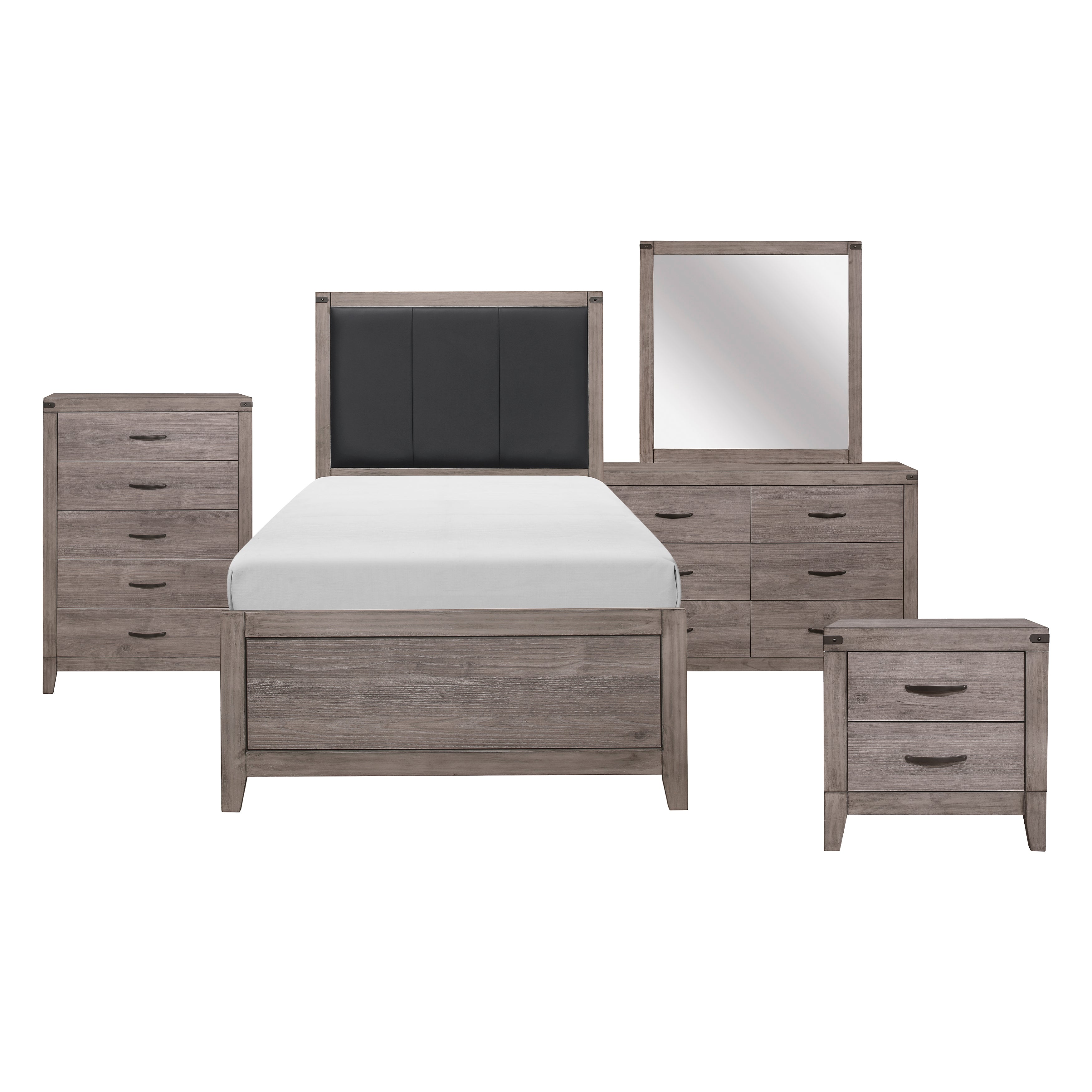 2042T-1*9 5pc Set (TB+NS+DR+MR+CH) - 2042T-1*9