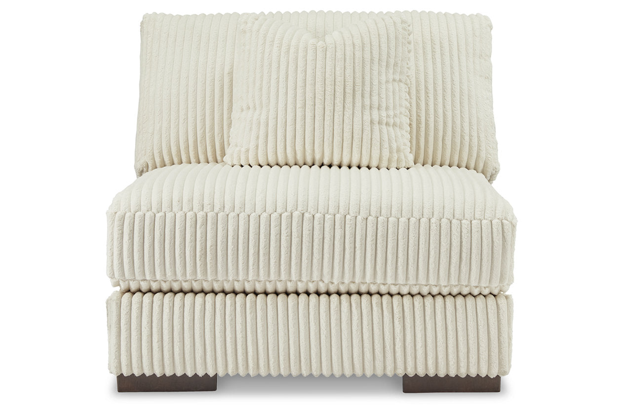 Lindyn Ivory 6-Piece Sectional with Chaise and Ottoman - Ashley - Luna Furniture