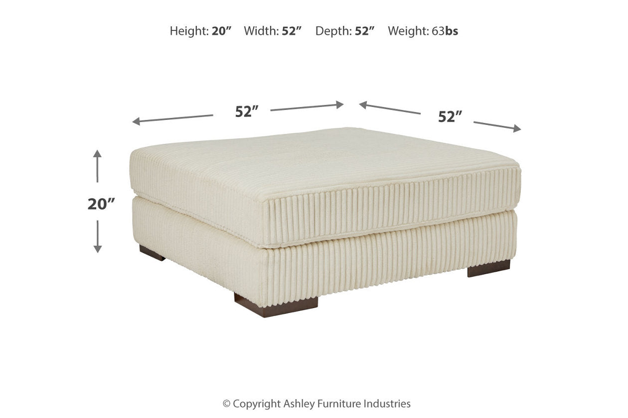 Lindyn Ivory 6-Piece Sectional with Chaise and Ottoman - Ashley - Luna Furniture