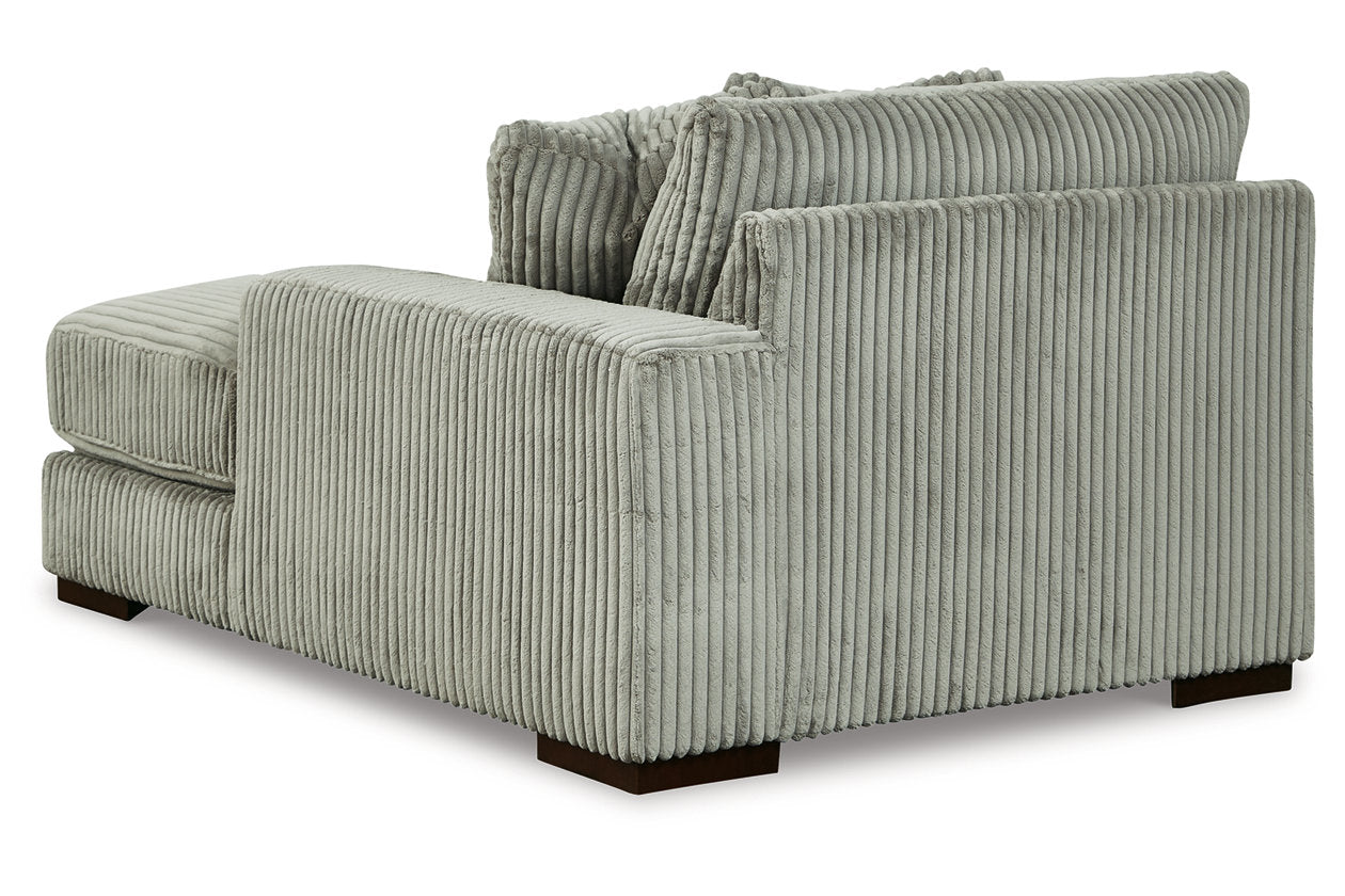 Lindyn Fog 3-Piece Sectional and Chair - Ashley - Luna Furniture