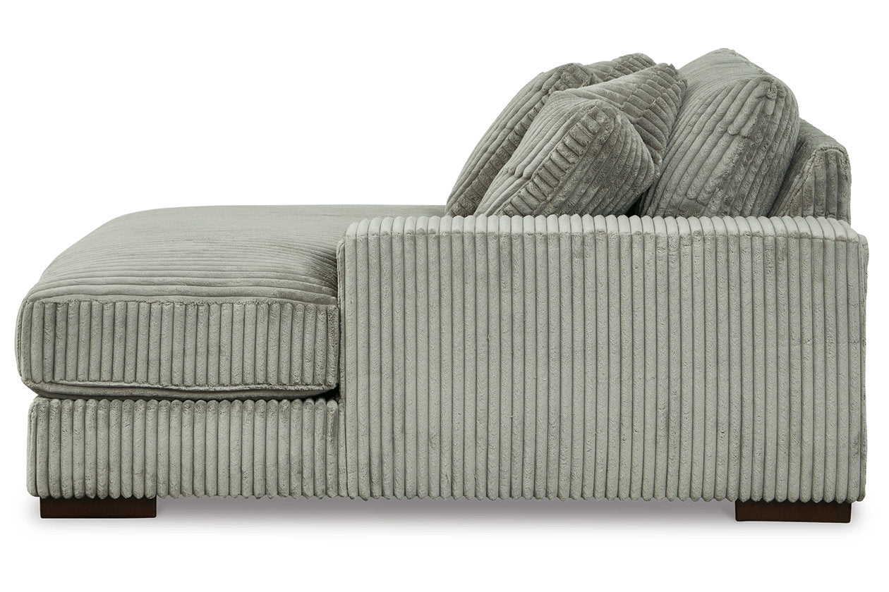 Lindyn Fog 3-Piece Sectional and Chair - Ashley - Luna Furniture