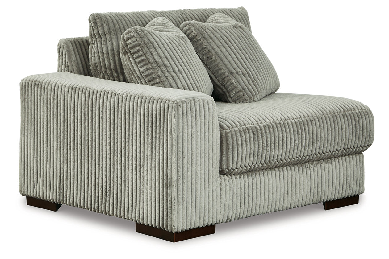 Lindyn Fog 3-Piece Sectional and Chair - Ashley - Luna Furniture