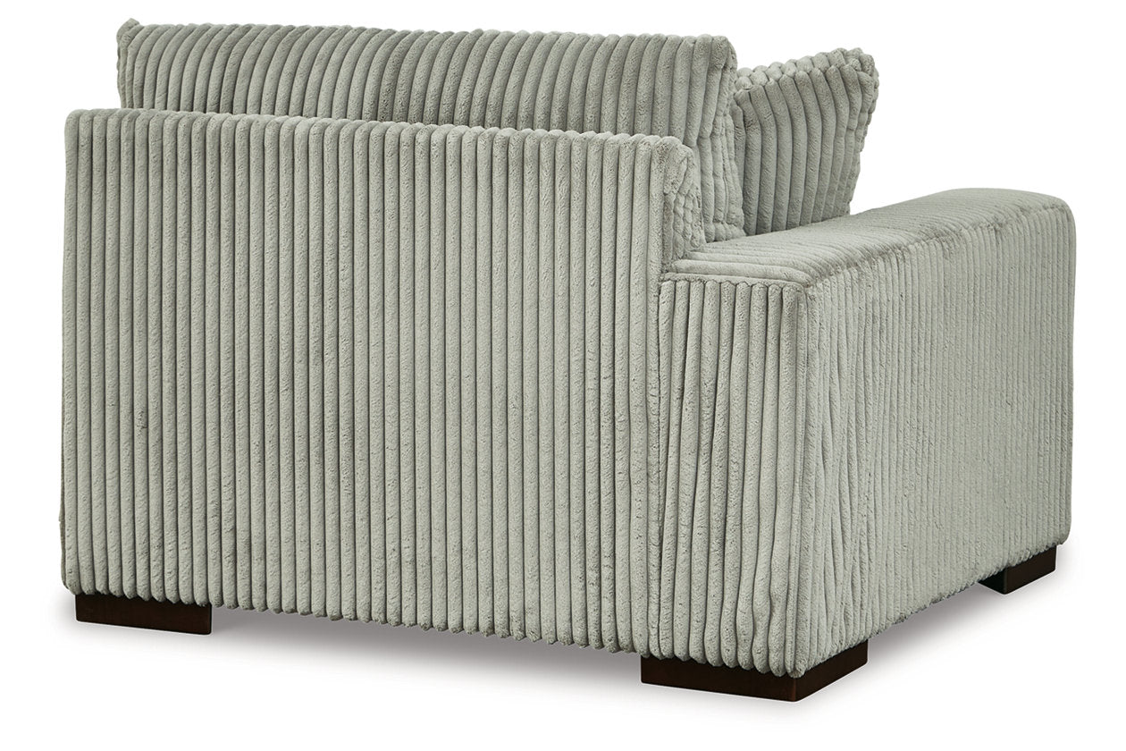 Lindyn Fog 3-Piece Sectional and Chair - Ashley - Luna Furniture