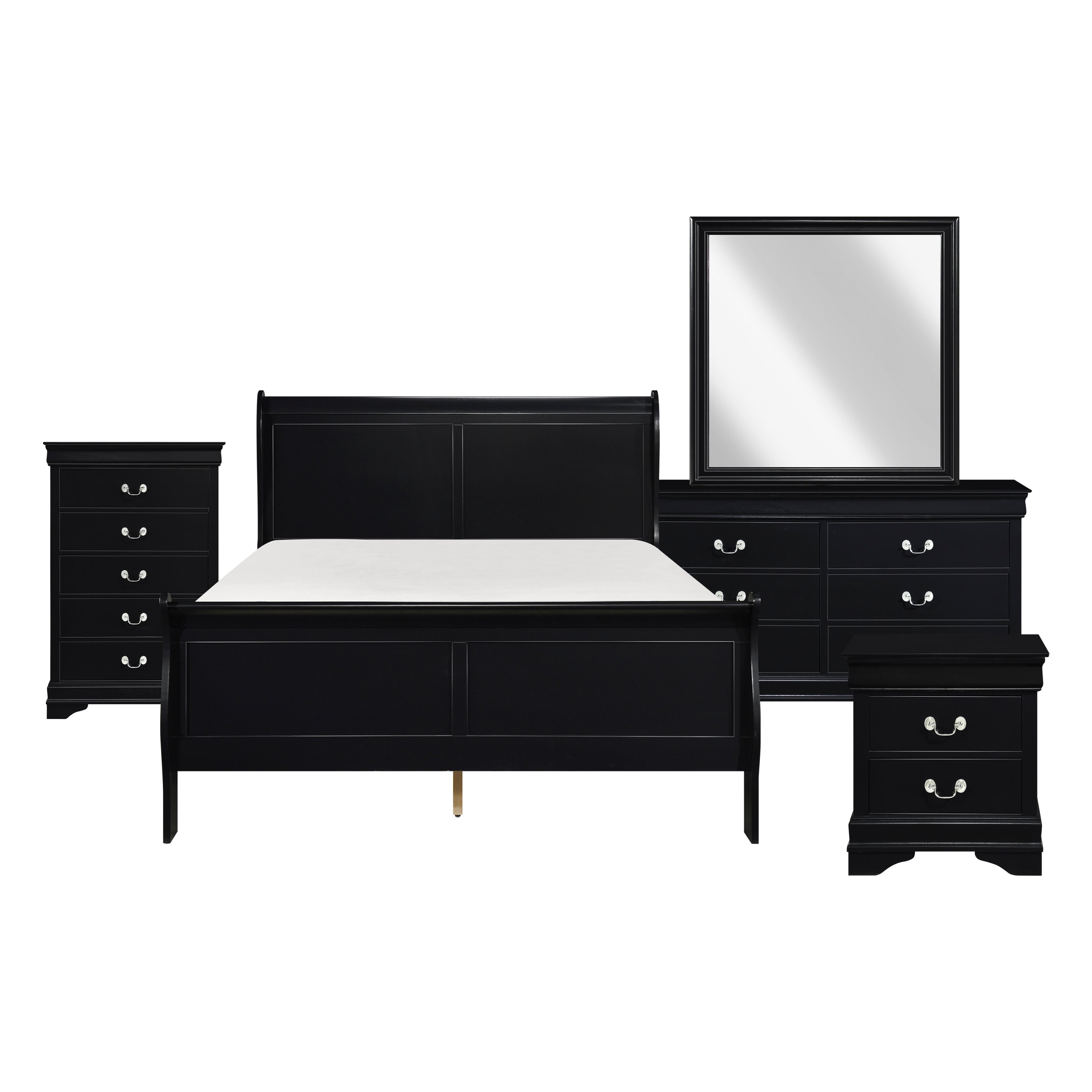 2147BK-1*9 5pc set (QB+NS+DR+MR+CH) - 2147BK-1*9