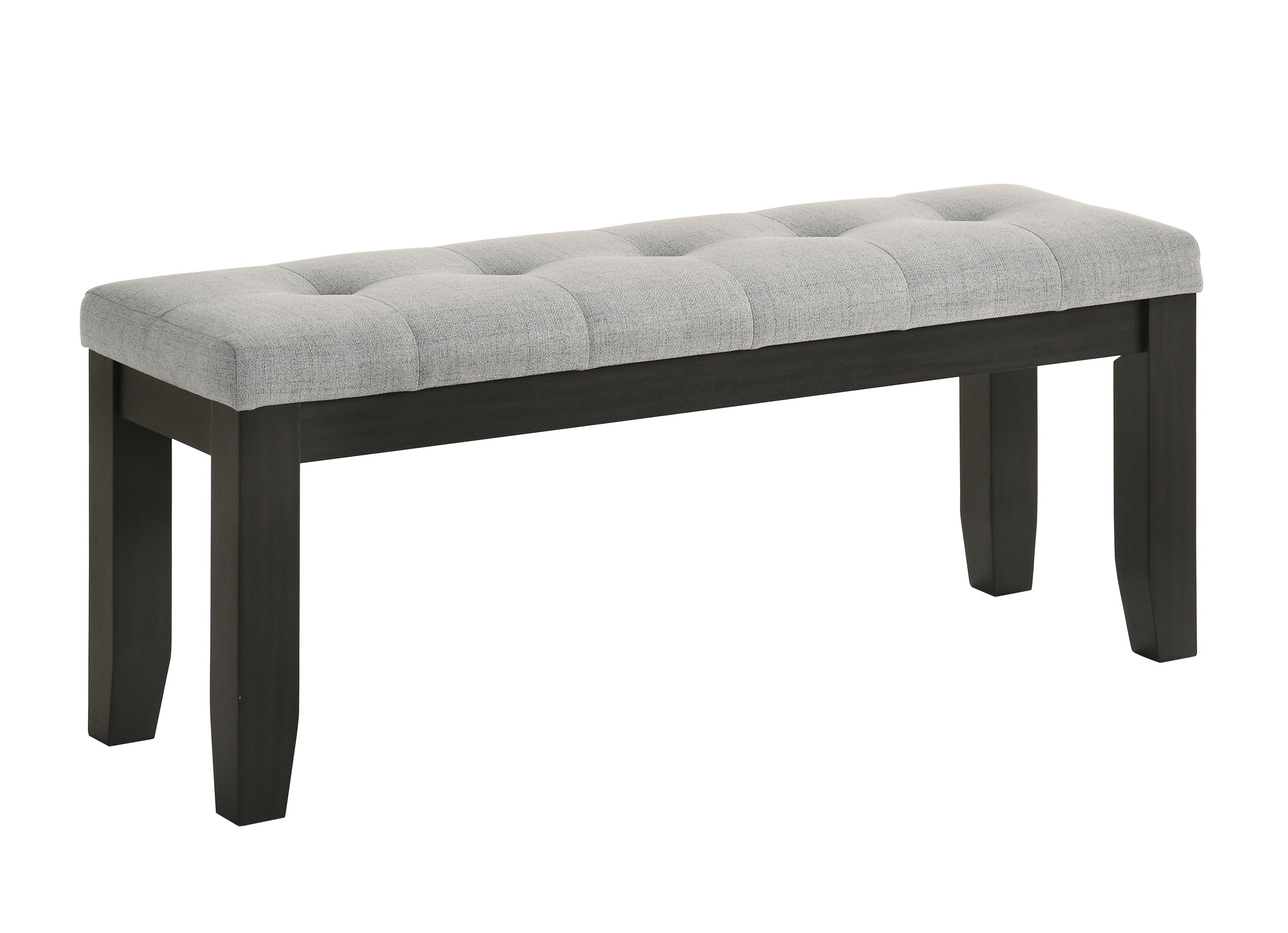 Bardstown Black/Light Gray Extendable Dining Set from Crown Mark - Luna Furniture