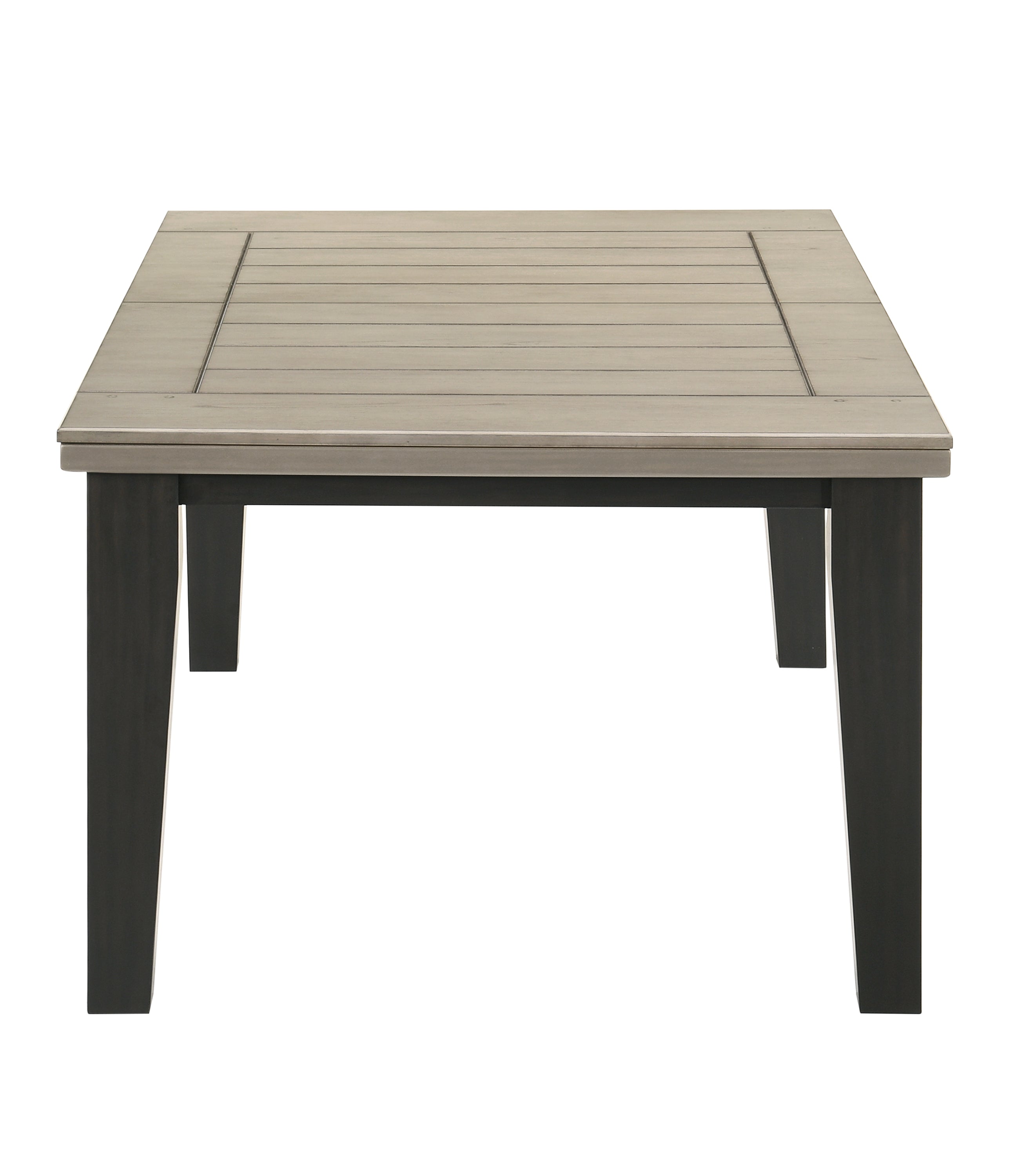 Bardstown Black/Light Gray Extendable Dining Set from Crown Mark - Luna Furniture